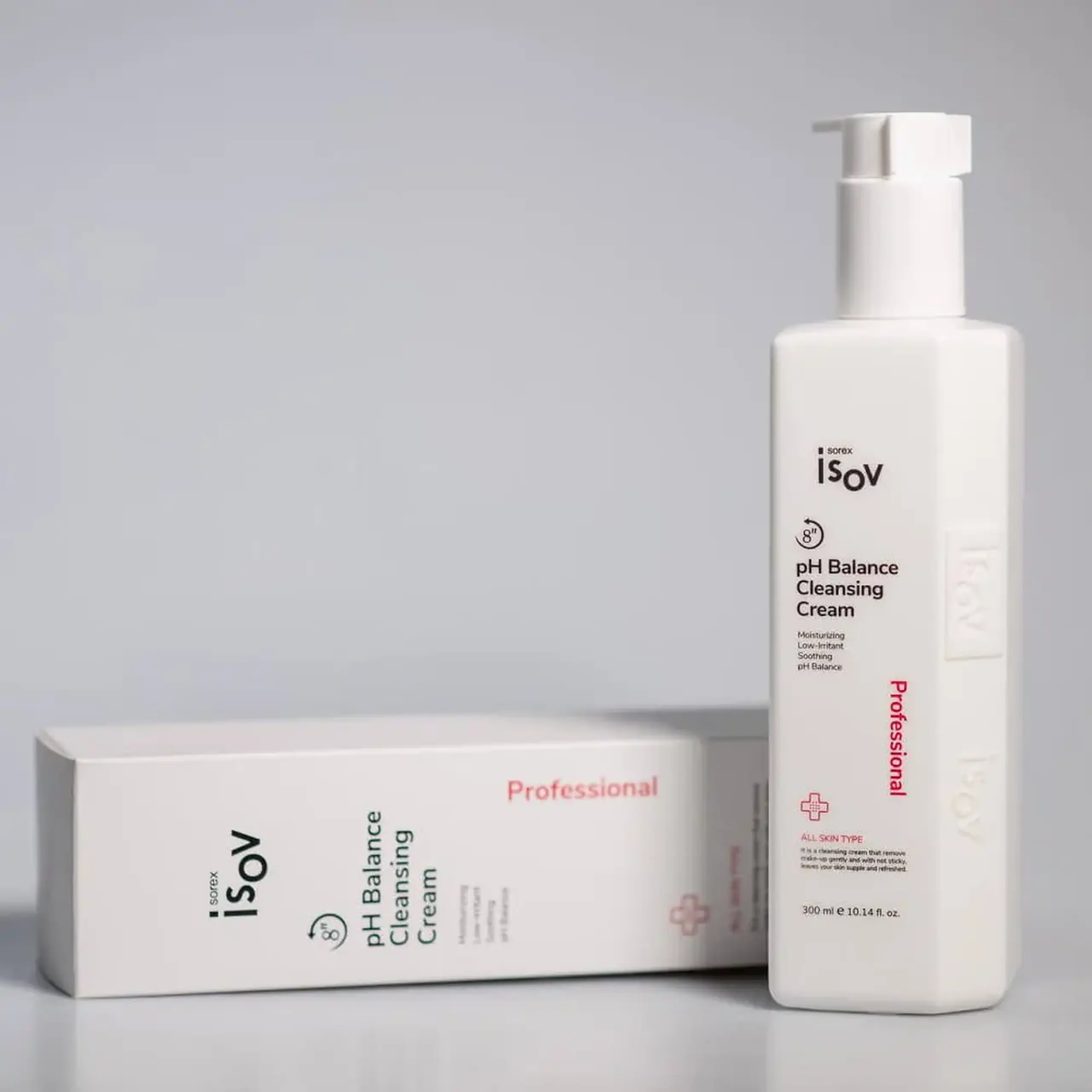 Cremă de curățare Isov 8" pH Balance Cleansing Cream 300ml