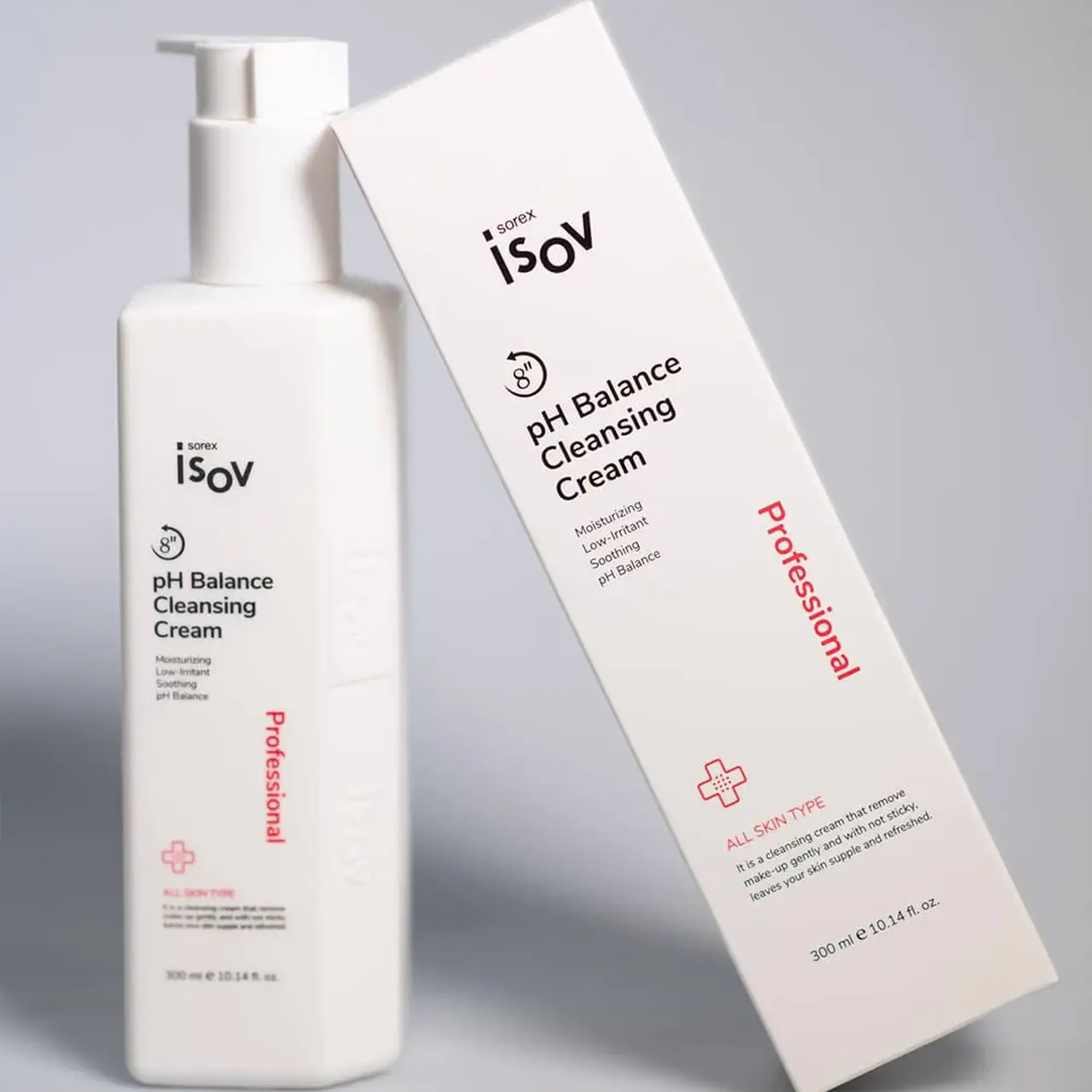 Cremă de curățare Isov 8" pH Balance Cleansing Cream 300ml