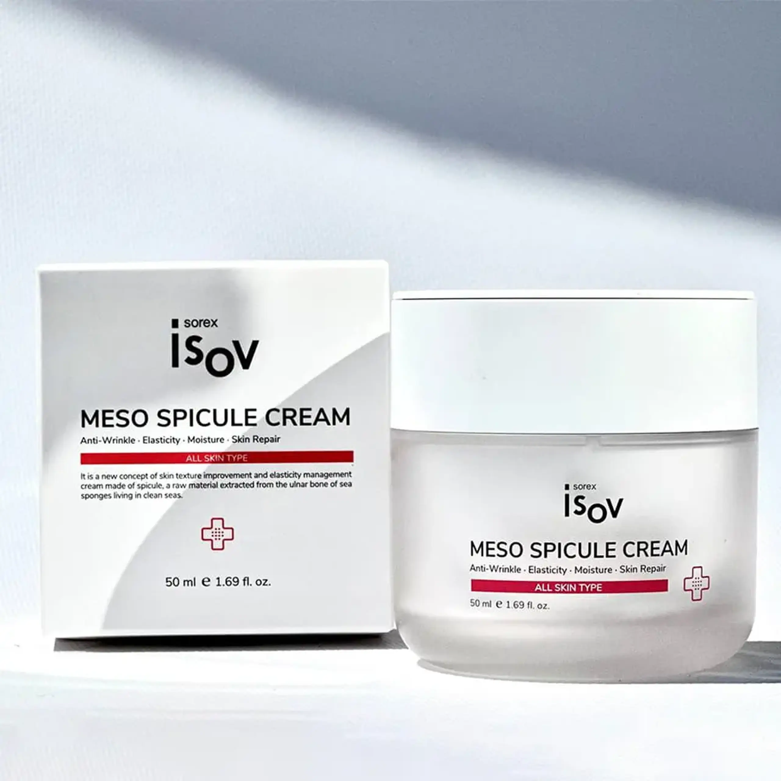 Cremă exfoliantă iluminatoare cu micro-spicule Isov Meso Spicule Tox Cream 50ml