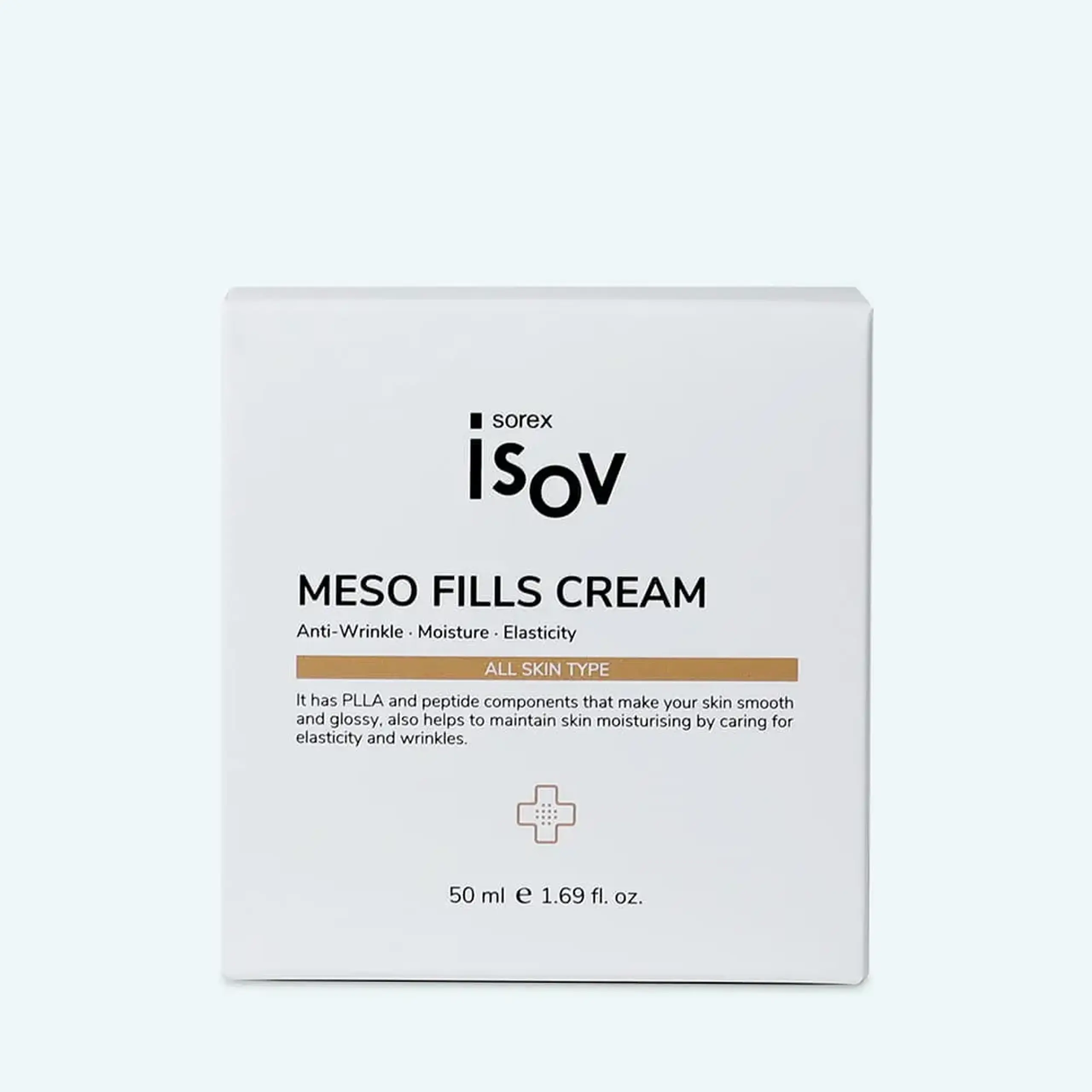Cremă-filler pentru elasticitatea pielii cu acid polilactic Isov Sorex Meso-fills Cream 50ml