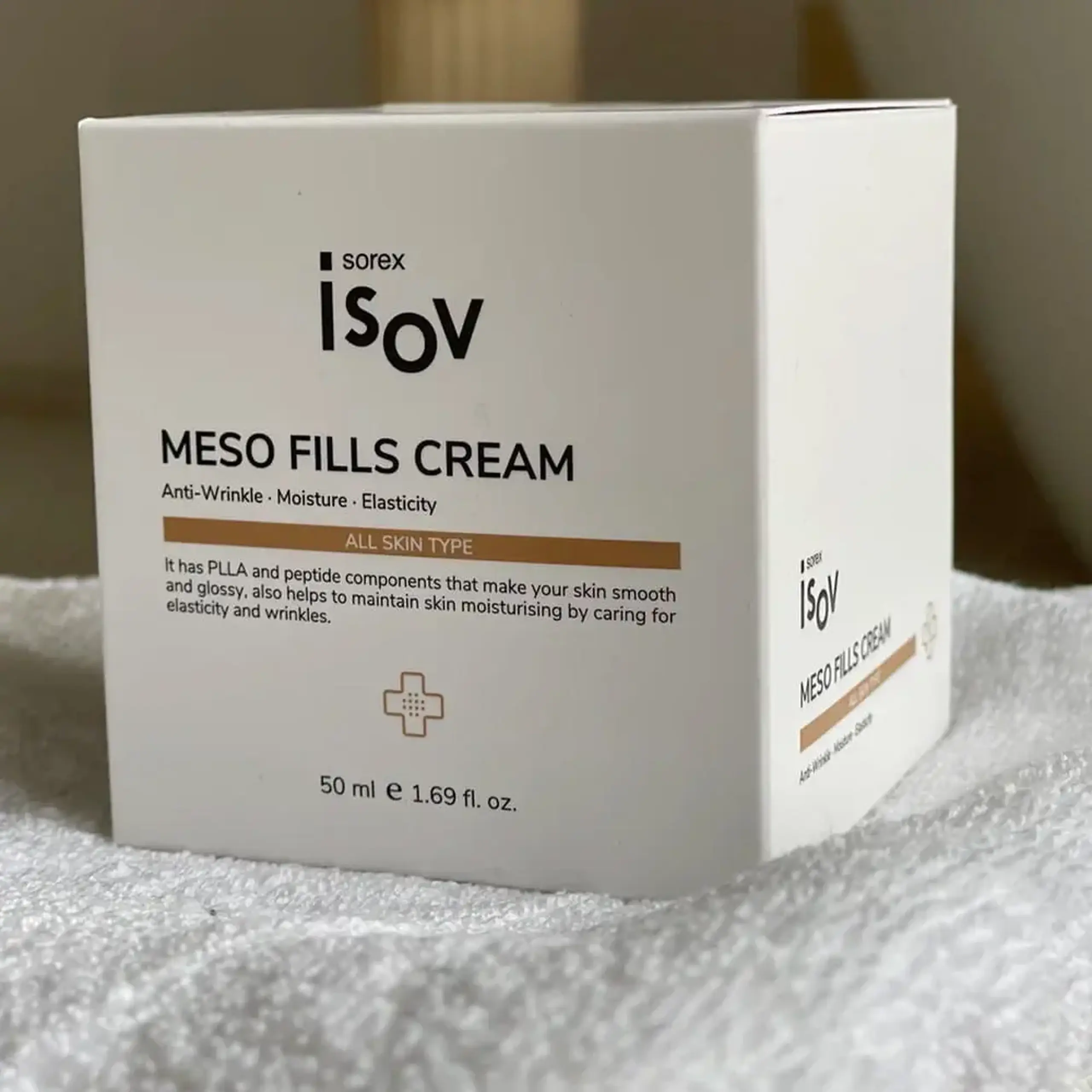 Cremă-filler pentru elasticitatea pielii cu acid polilactic Isov Sorex Meso-fills Cream 50ml