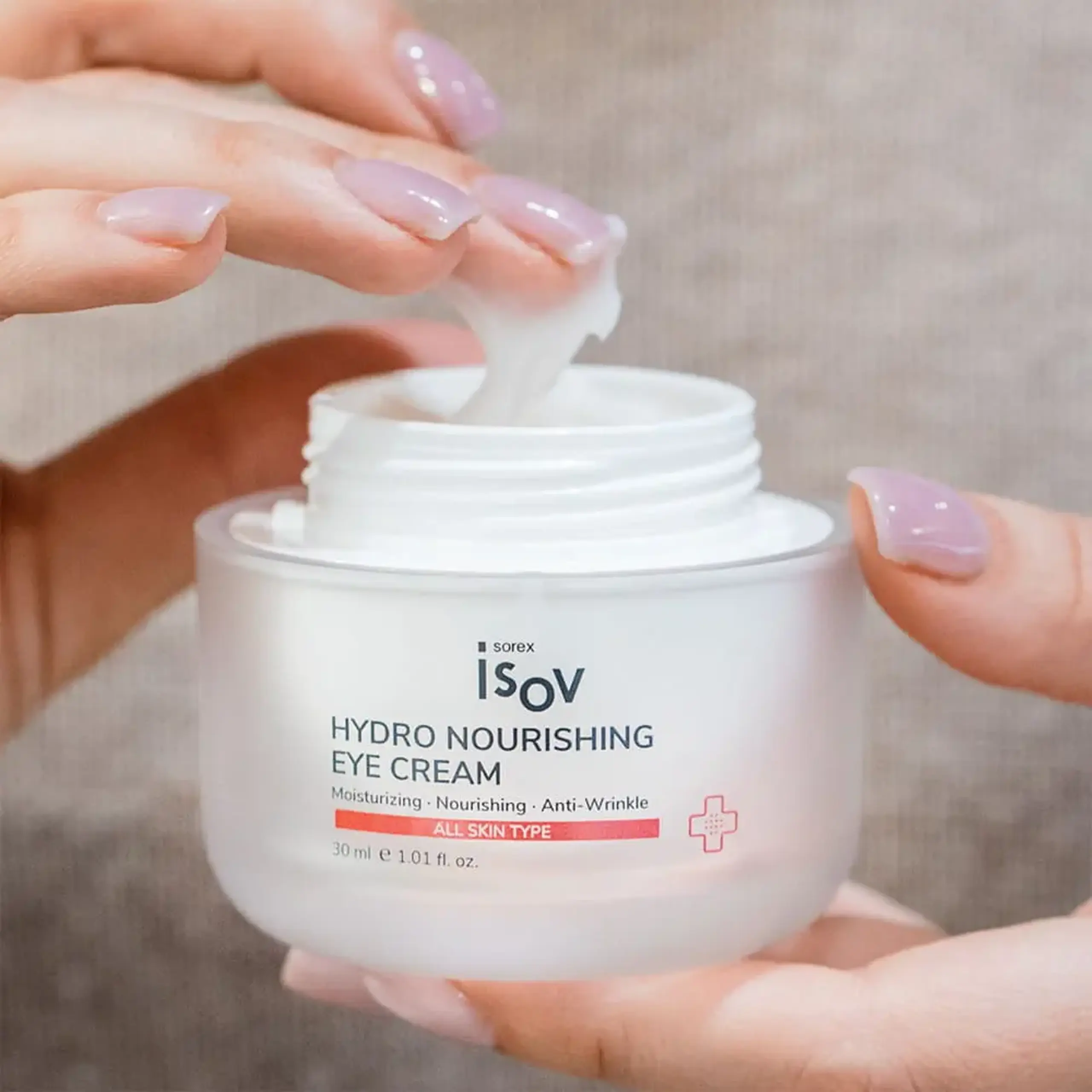 Cremă anti-age pentru pleoape cu PDNR Isov Hydro Nourishing Eye Cream 30ml