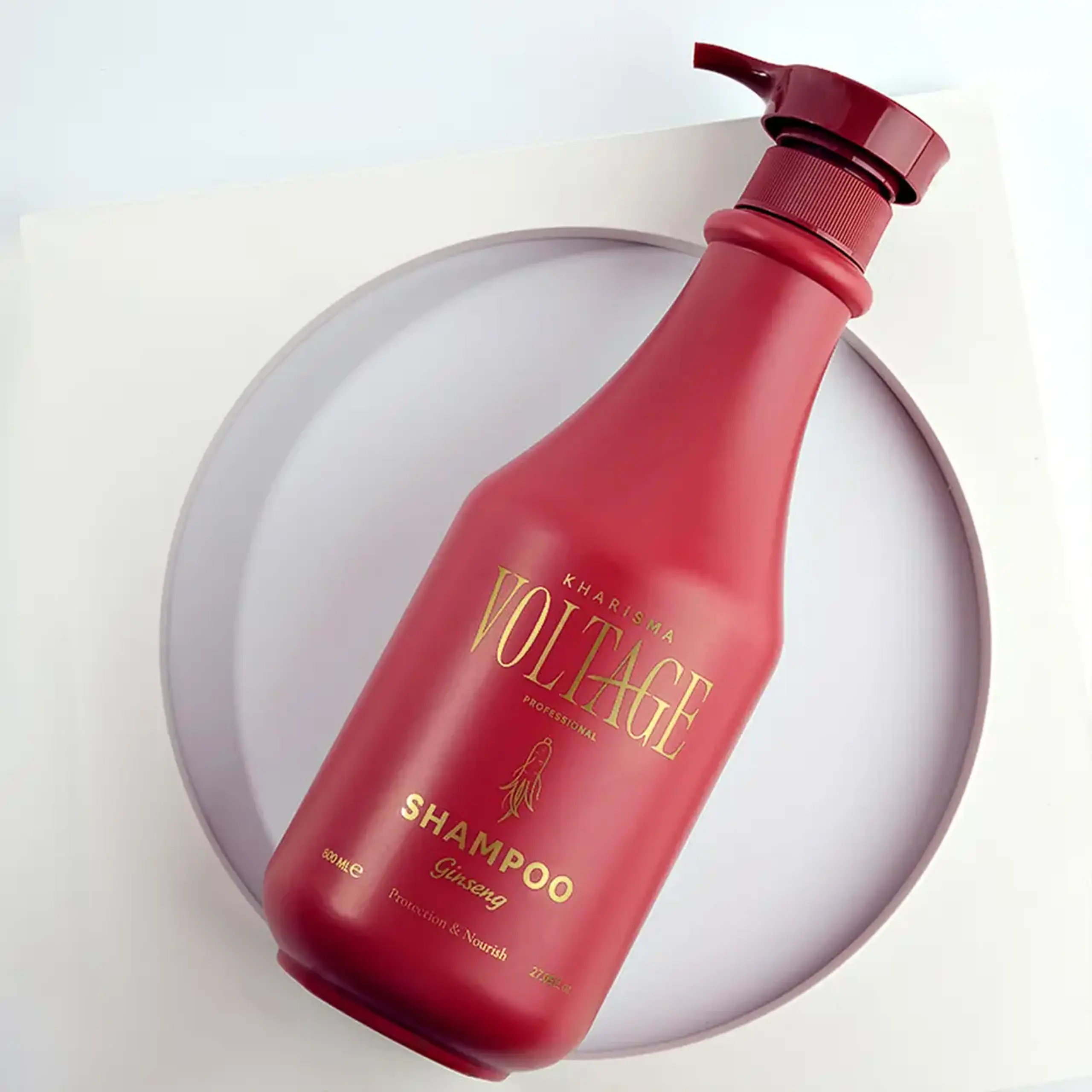 Șampon pentru protecție și hrănire KHARISMA VOLTAGE hair shampoo ginseng protection and nutrition 800ml