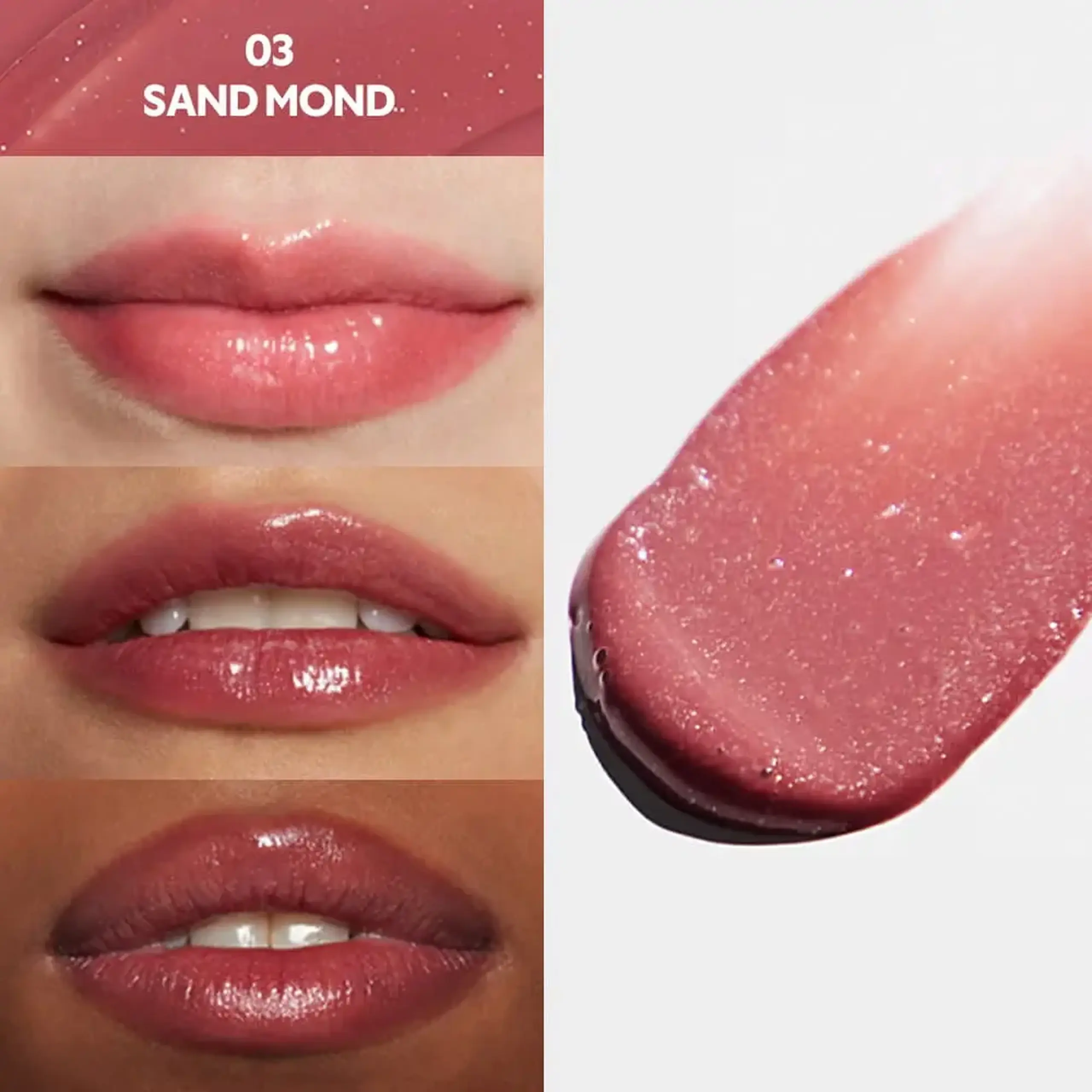 Tint lucios pentru buze TIRTIR Waterism Glow Tint - 03 Sand Mond