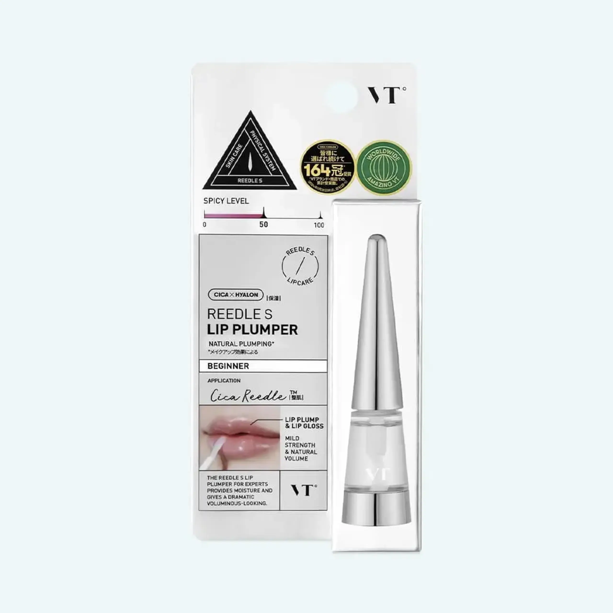 Plamper pentru buze cu spicule VT Cosmetics Reedle Shot Lip Plumper Beginner
