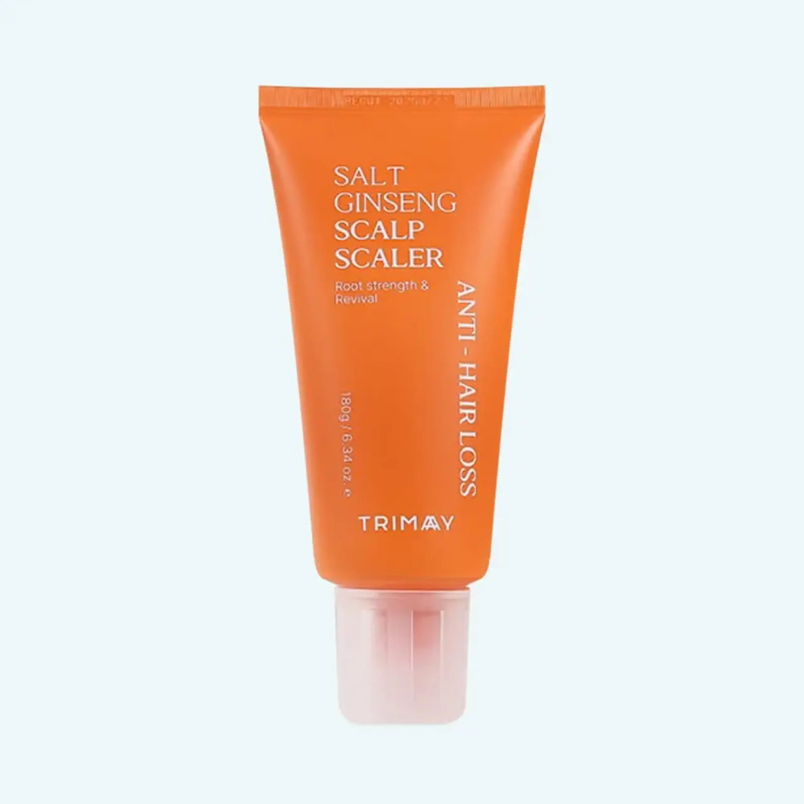 Peeling-scrub pentru scalp cu sare Trimay Salt Ginseng Anti-Hair Loss Scalp Scaler 180ml
