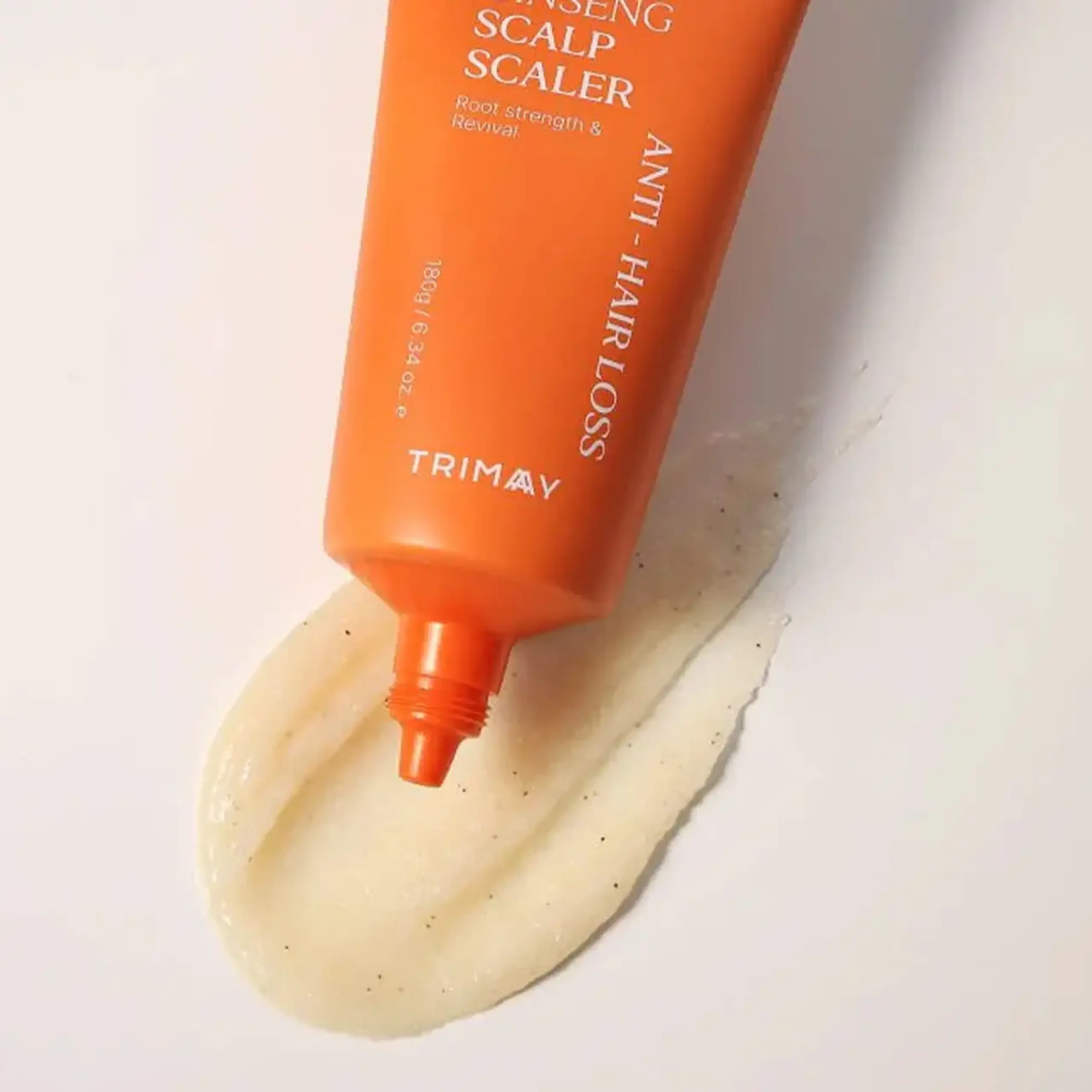 Peeling-scrub pentru scalp cu sare Trimay Salt Ginseng Anti-Hair Loss Scalp Scaler 180ml