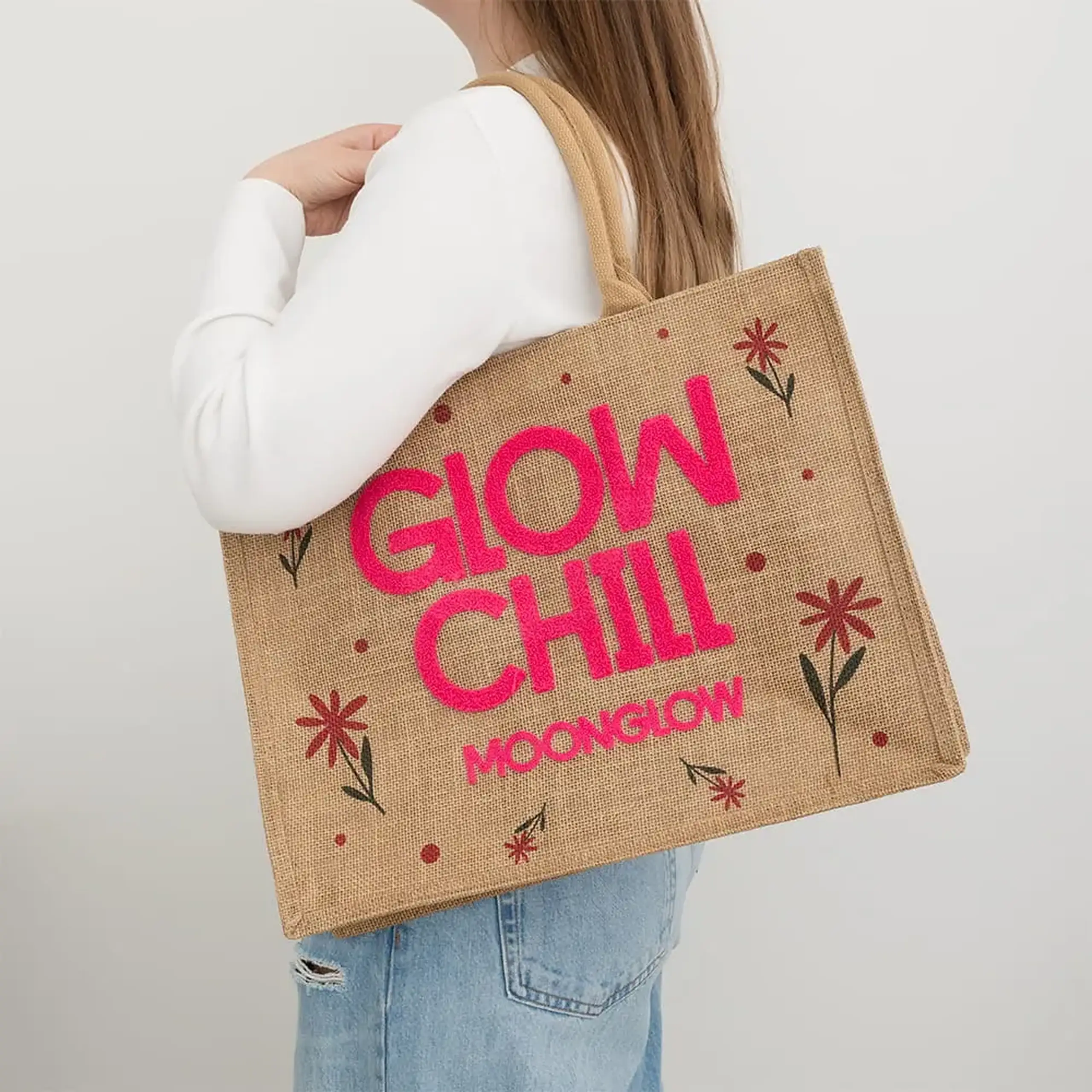 Moonglow Jute Bag