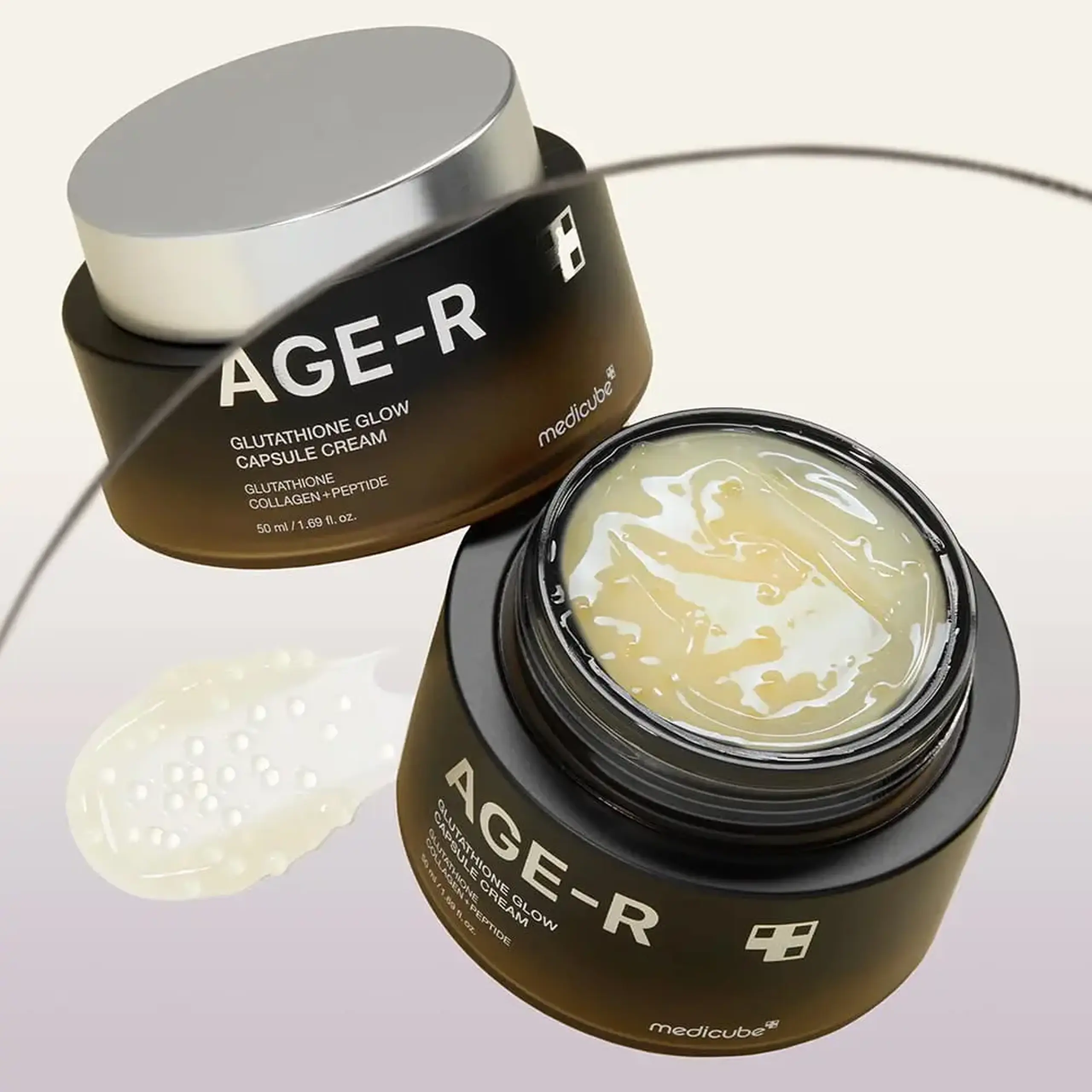Cremă iluminatoare Medicube AGE-R GLUTATHIONE GLOW CAPSULE CREAM 50ml
