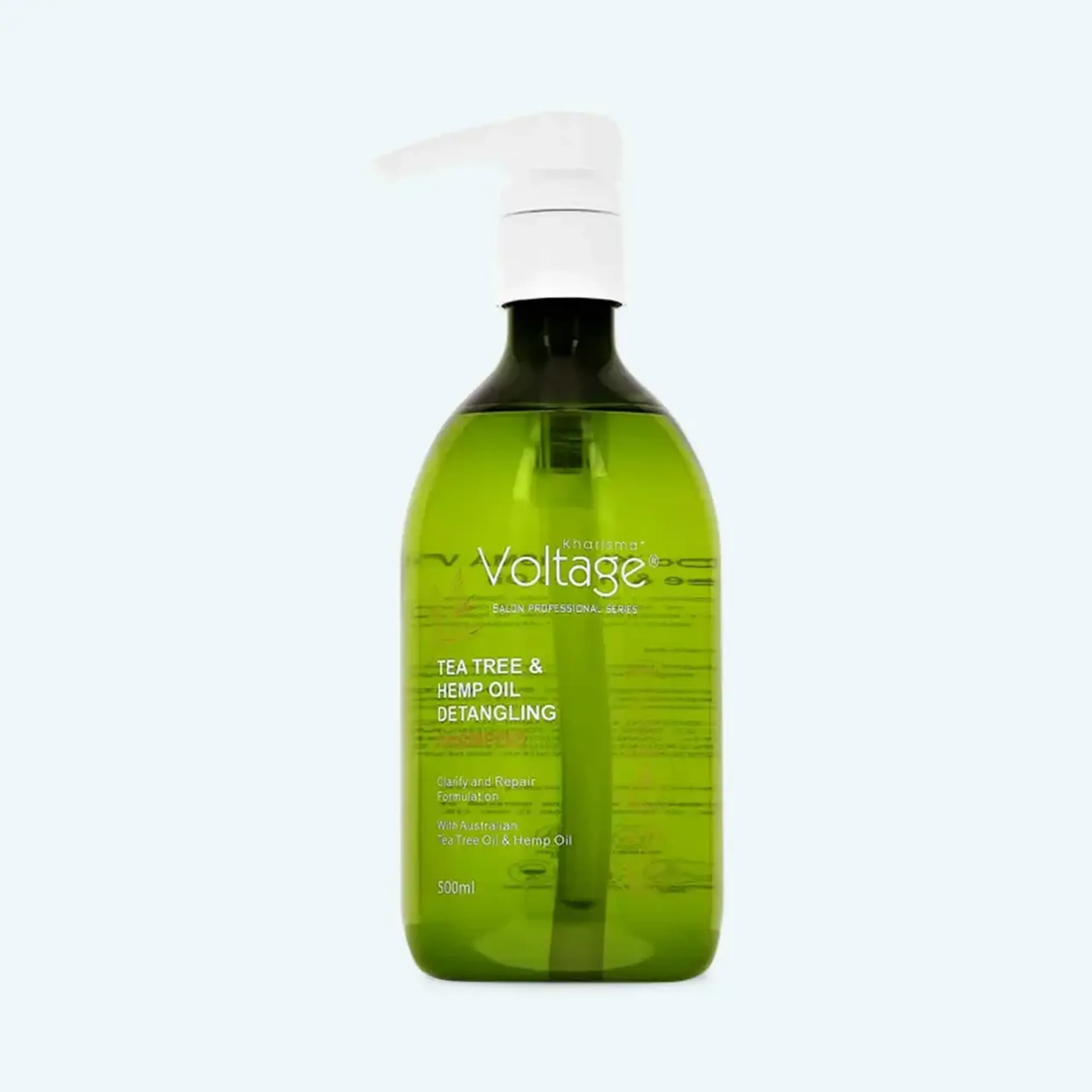 Șampon pentru păr normal și cu tendință de îngrășare KHARISMA VOLTAGE` TEA TREE&HEMP OIL Shampoo 500ml