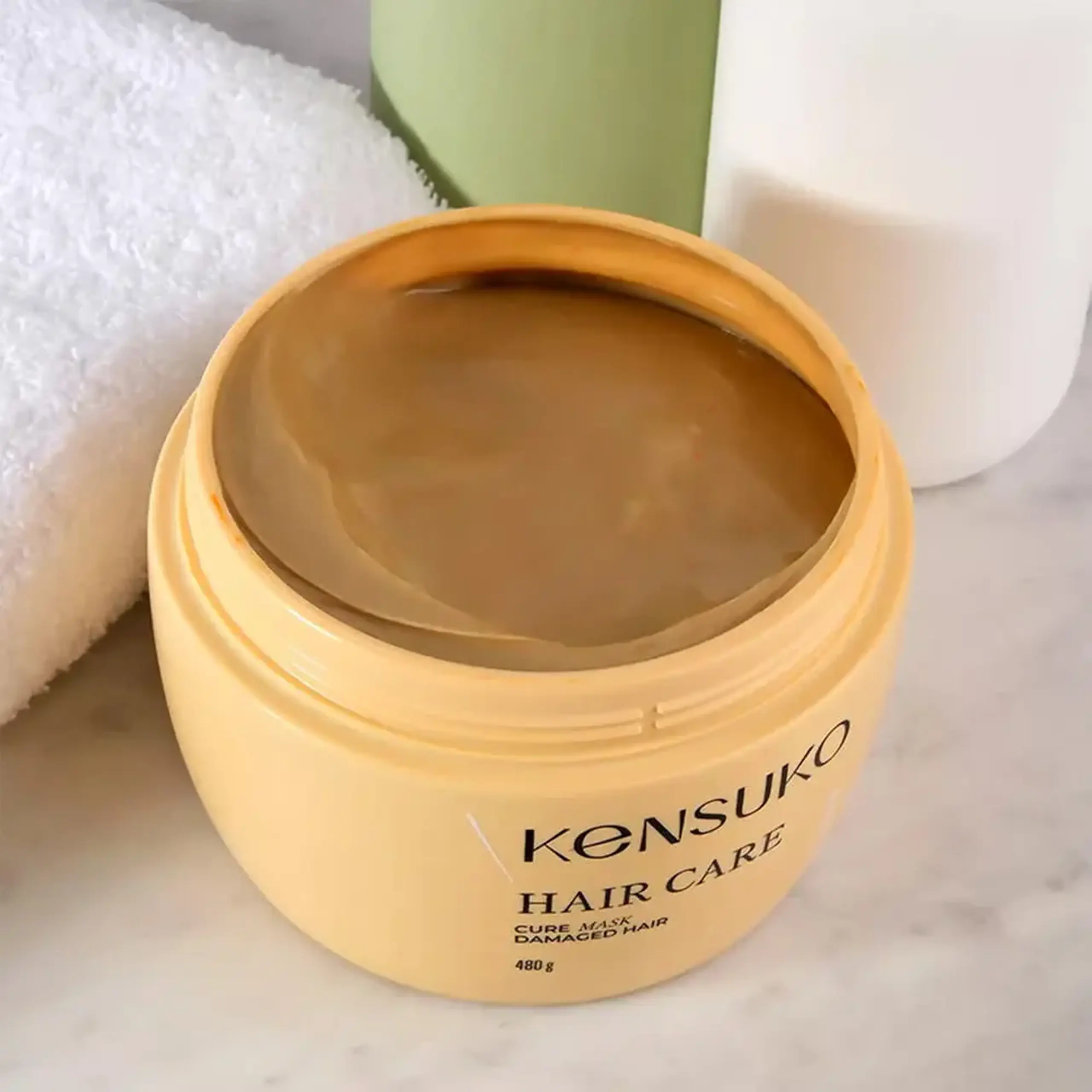 Mască pentru păr deteriorat KENSUKO Damaged cure hair mask 480ml
