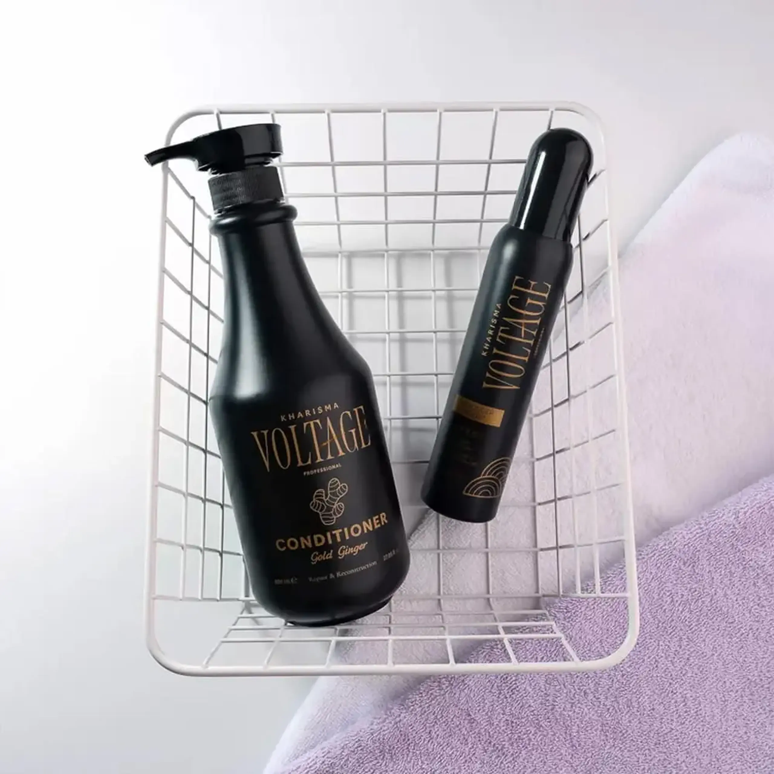KHARISMA VOLTAGE hair conditioner gold ginger repair and reconstruction 800ml