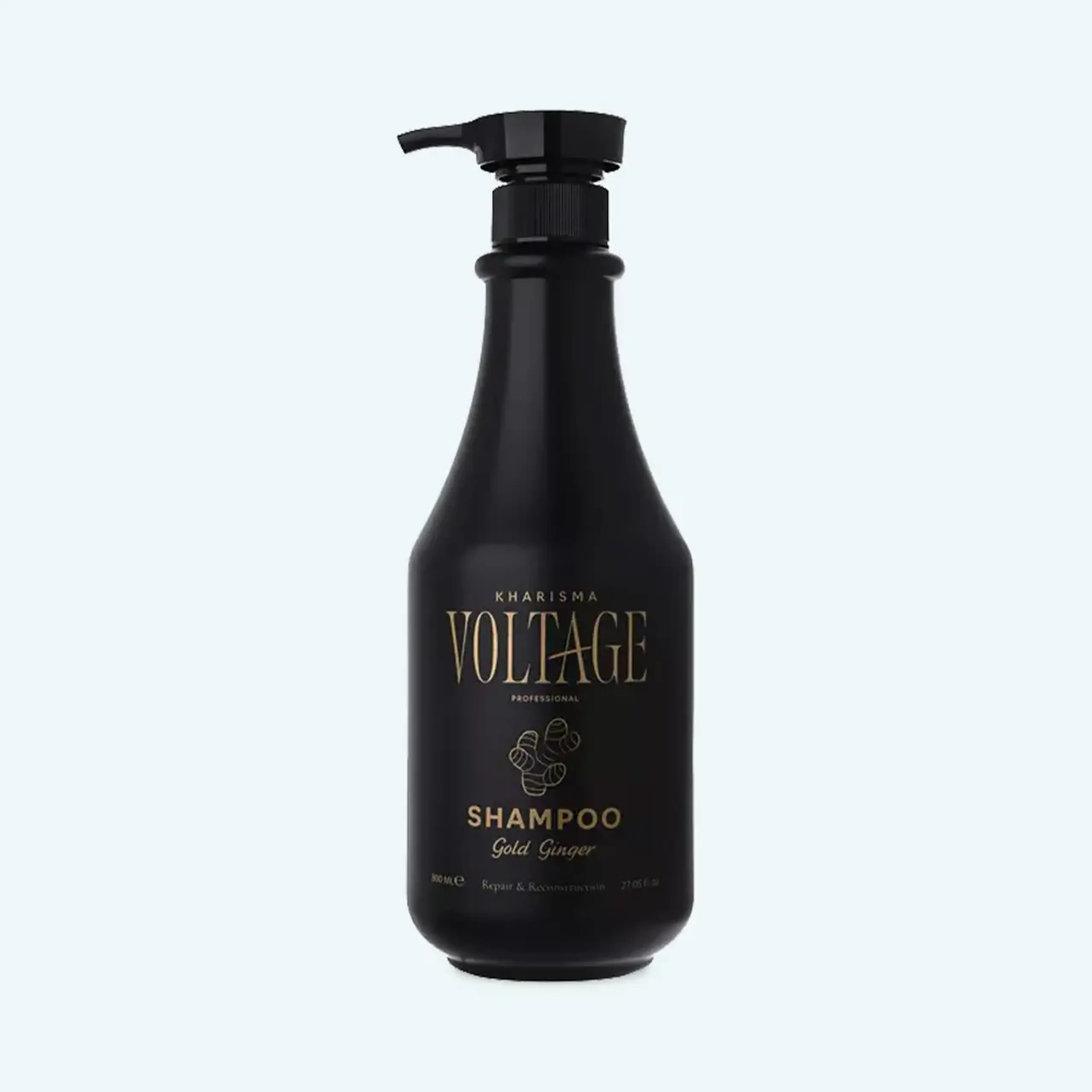 Șampon pentru reparare și reconstrucție KHARISMA VOLTAGE hair shampoo gold ginger repair and reconstruction 800ml