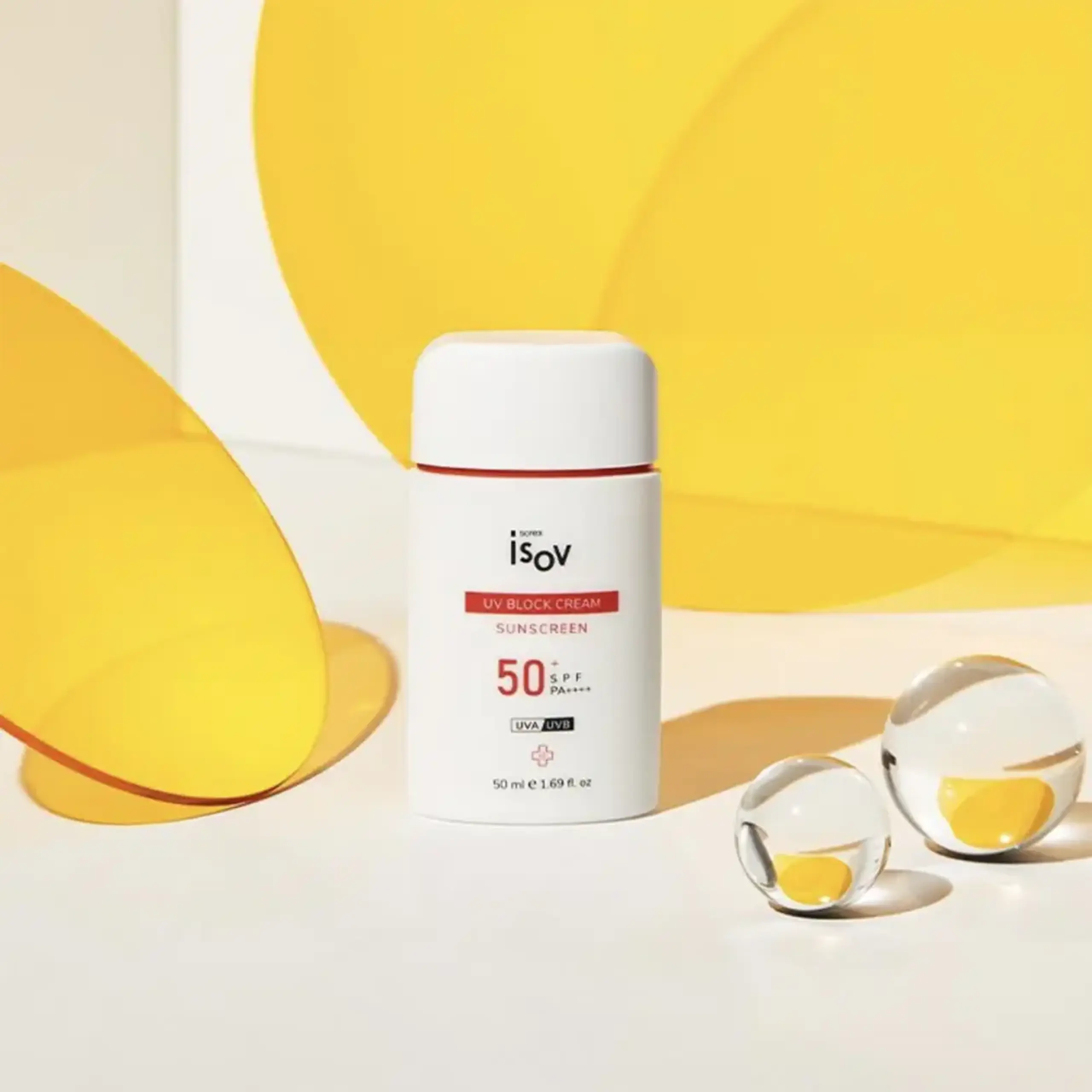 Cremă cu protecție solară anti-age Isov UV Block Cream SPF50+PA++++ 50ml
