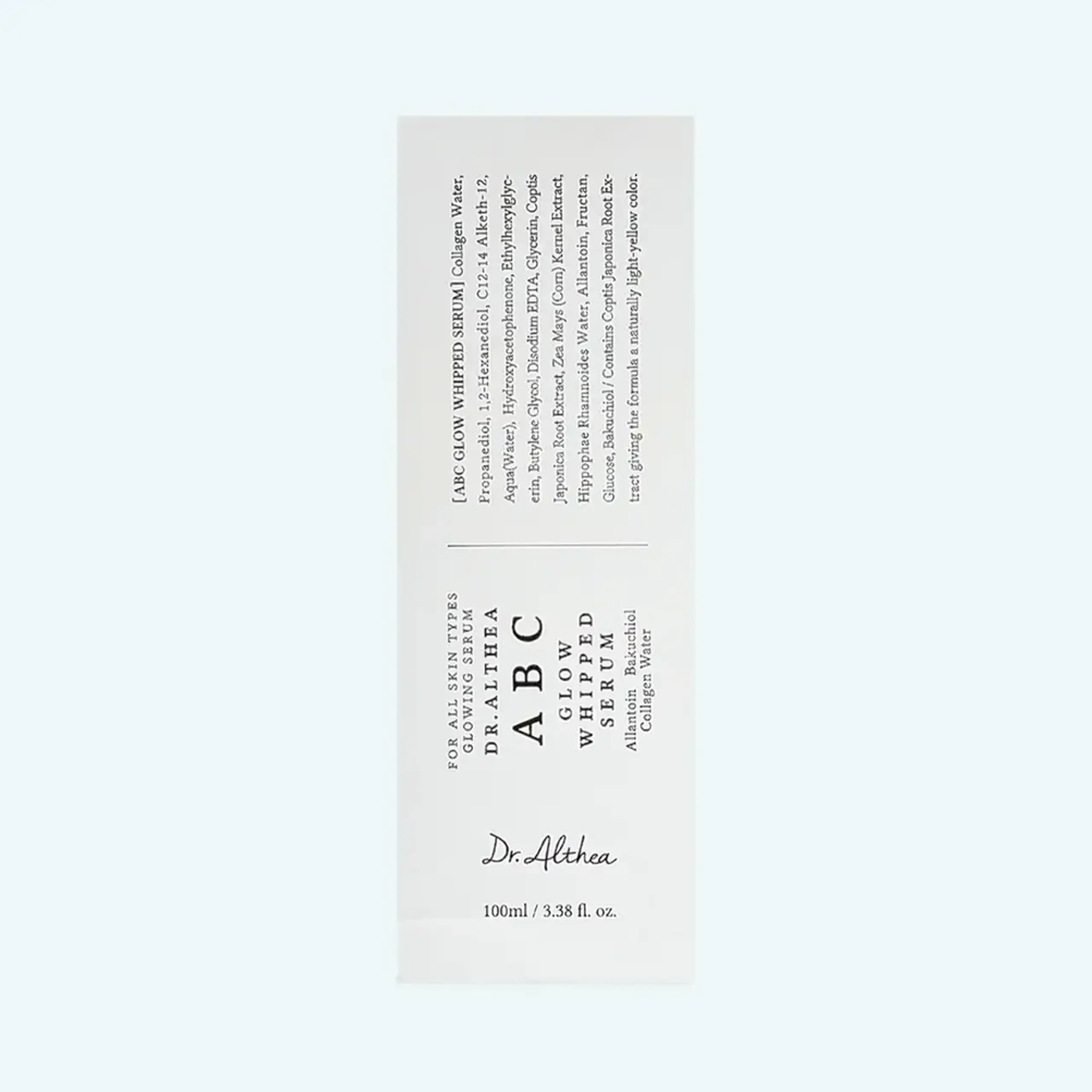 Ser pentru față Dr.Althea ABC Glow Whipped Serum 100 ml