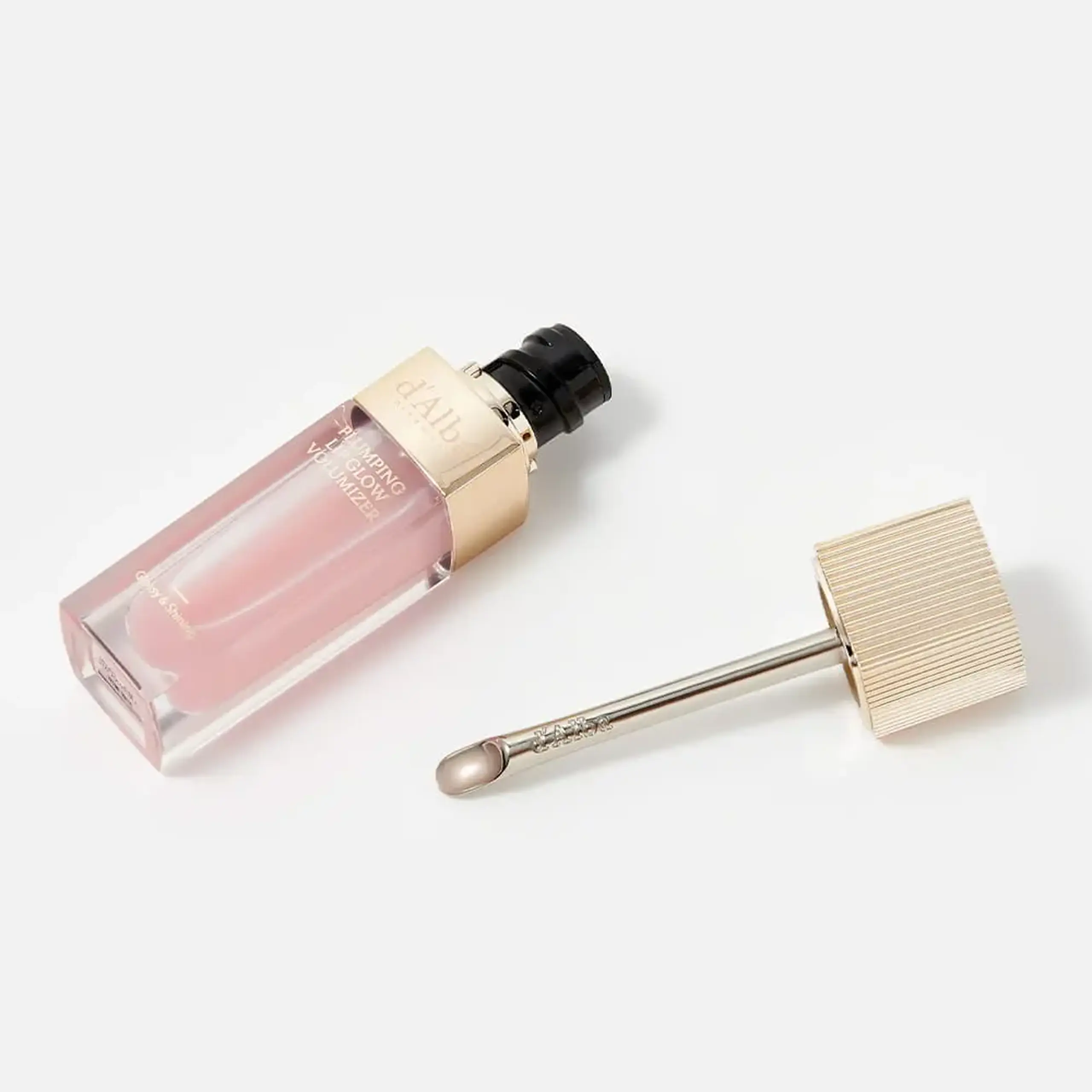 Luciu buze d'Alba Plumping Lip Glow Mood Volumizer (Feeble Pink)