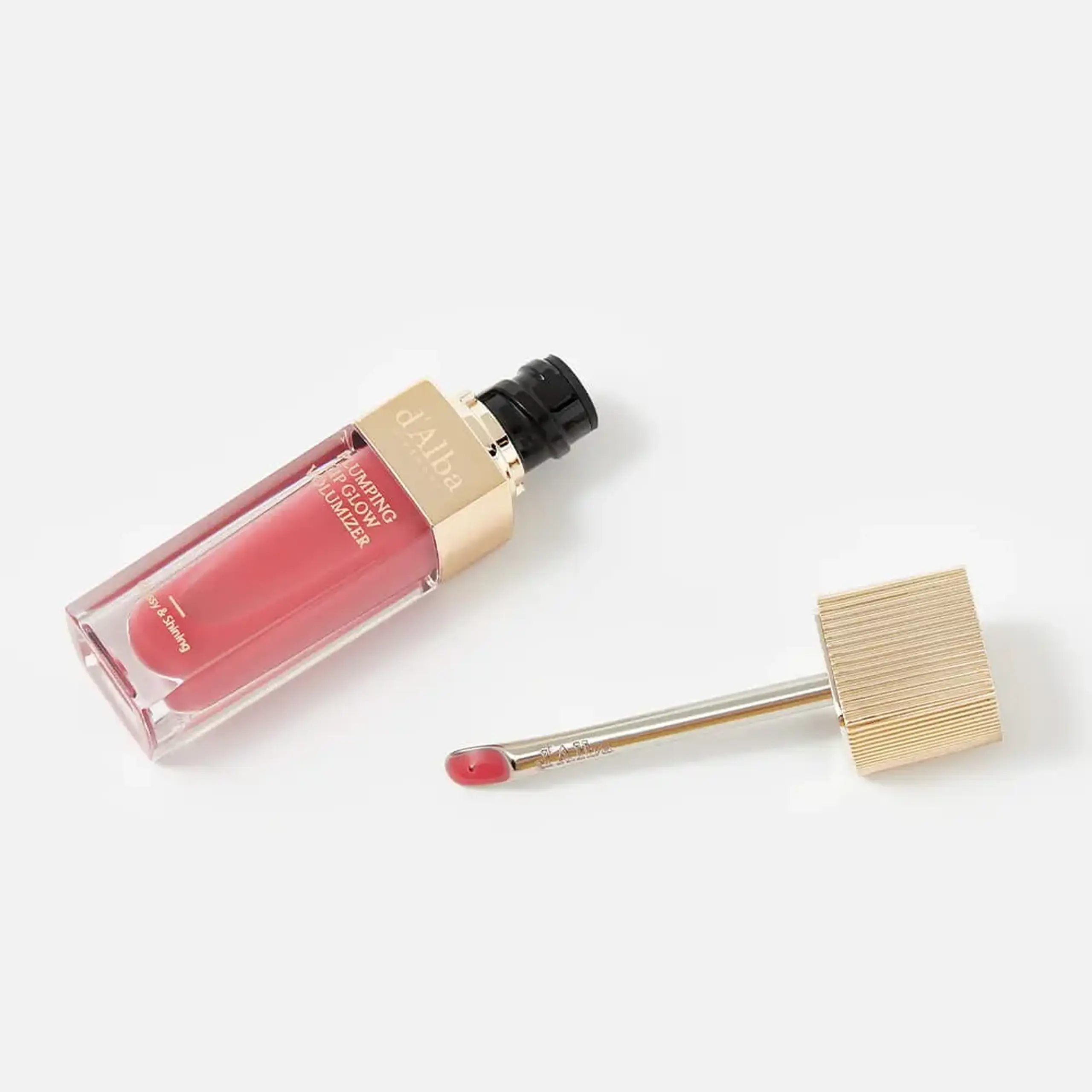 Luciu buze D'ALBA Plumping Lip Glow Mood Volumizer Petal Rose