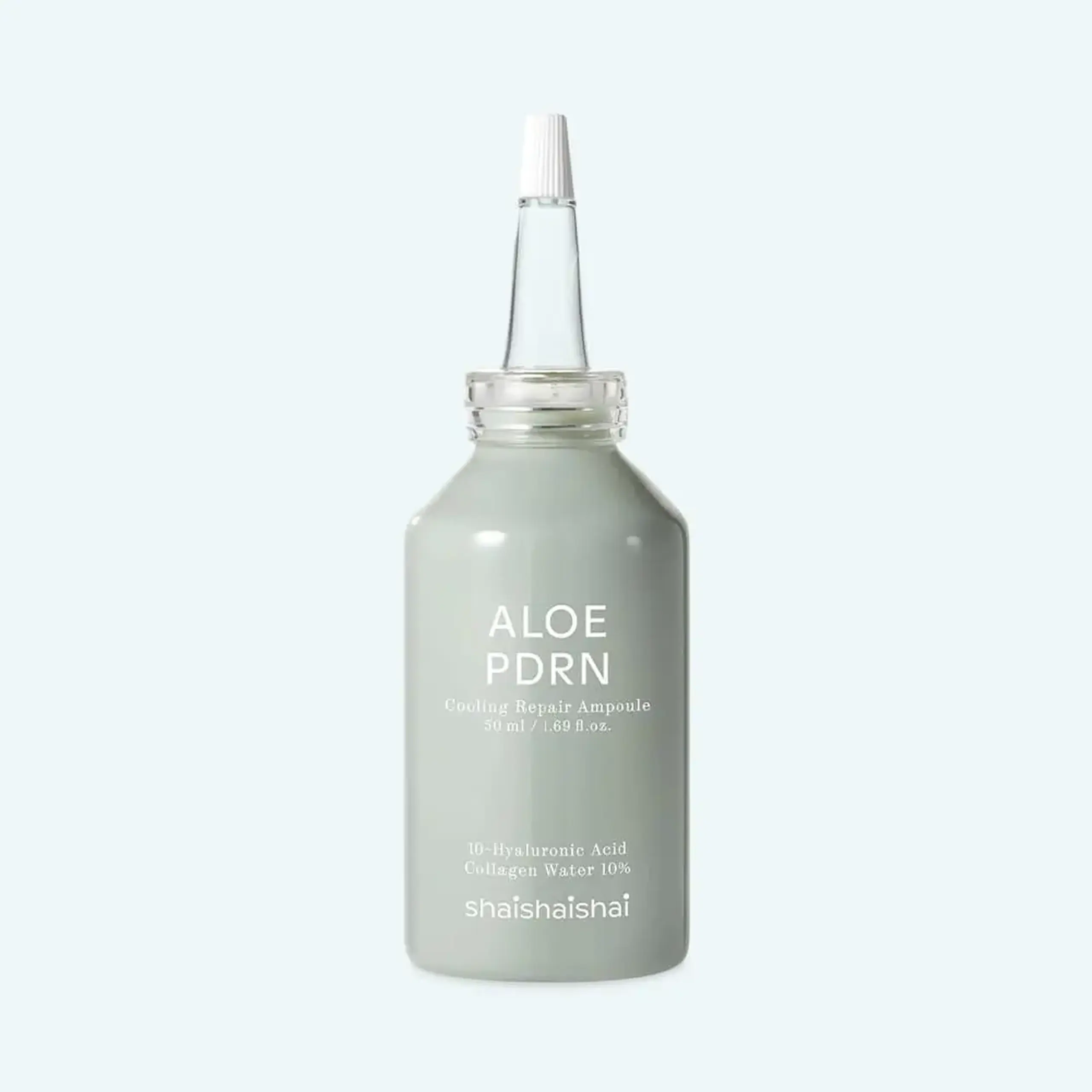 Ampulă reparatoare cu efect răcoritor SHAISHAISHAI Aloe PDRN Cooling Repair Ampoule 50ml
