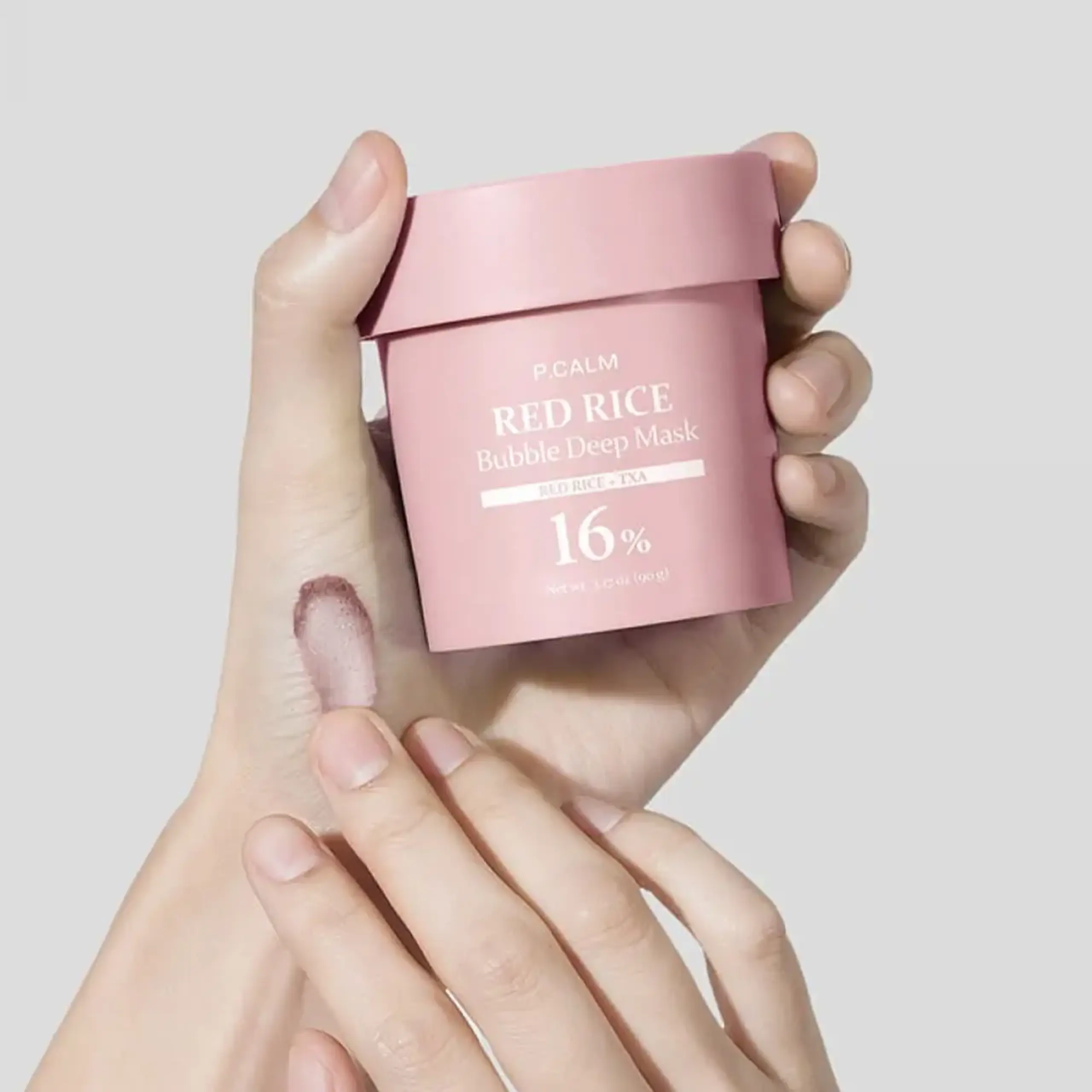 Mască de argilă P.CALM Red Rice Bubble Deep Mask 90g