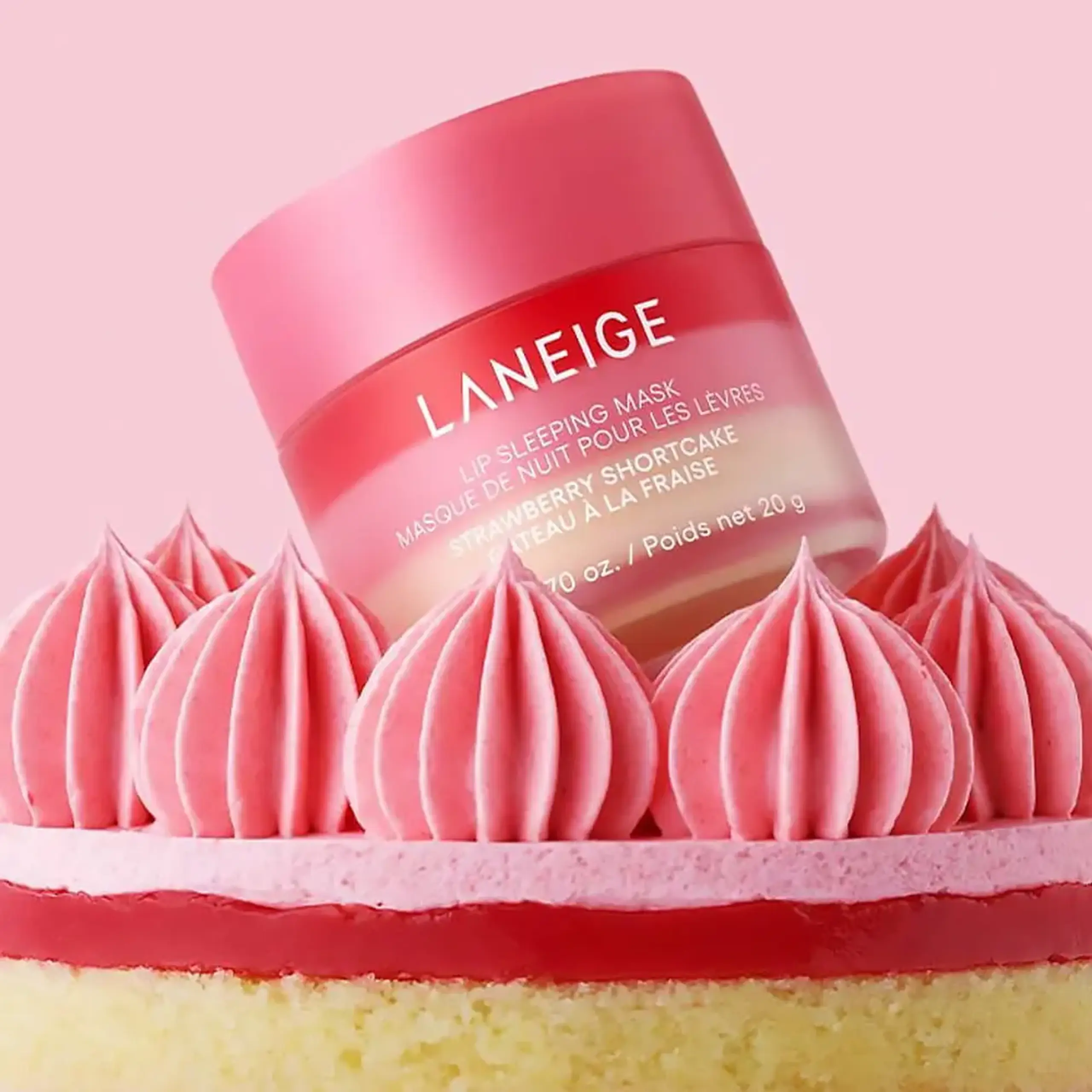 Mască de noapte Laneige Lip Sleeping Mask EX Strawberry Shortcake 20g
