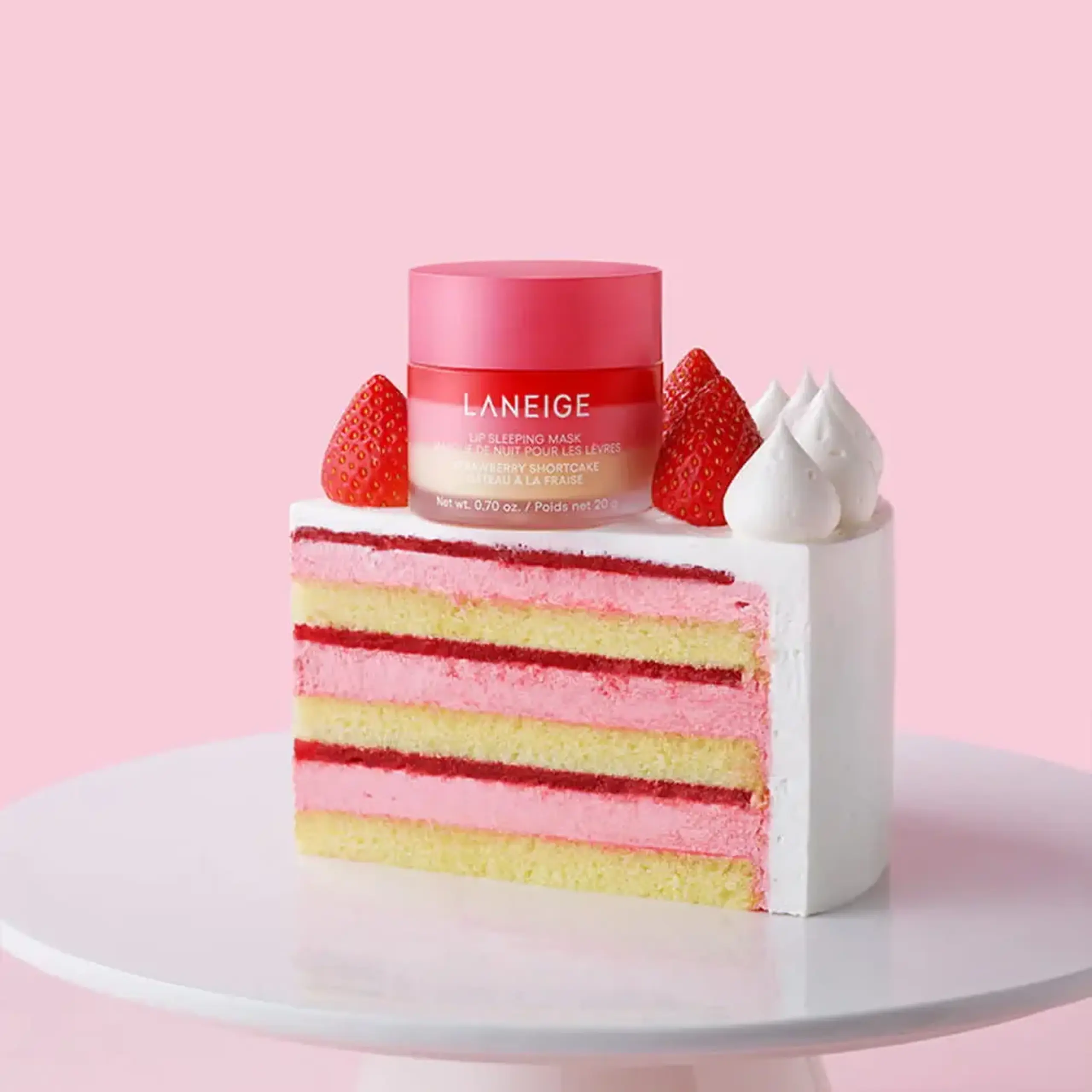 Mască de noapte Laneige Lip Sleeping Mask EX Strawberry Shortcake 20g