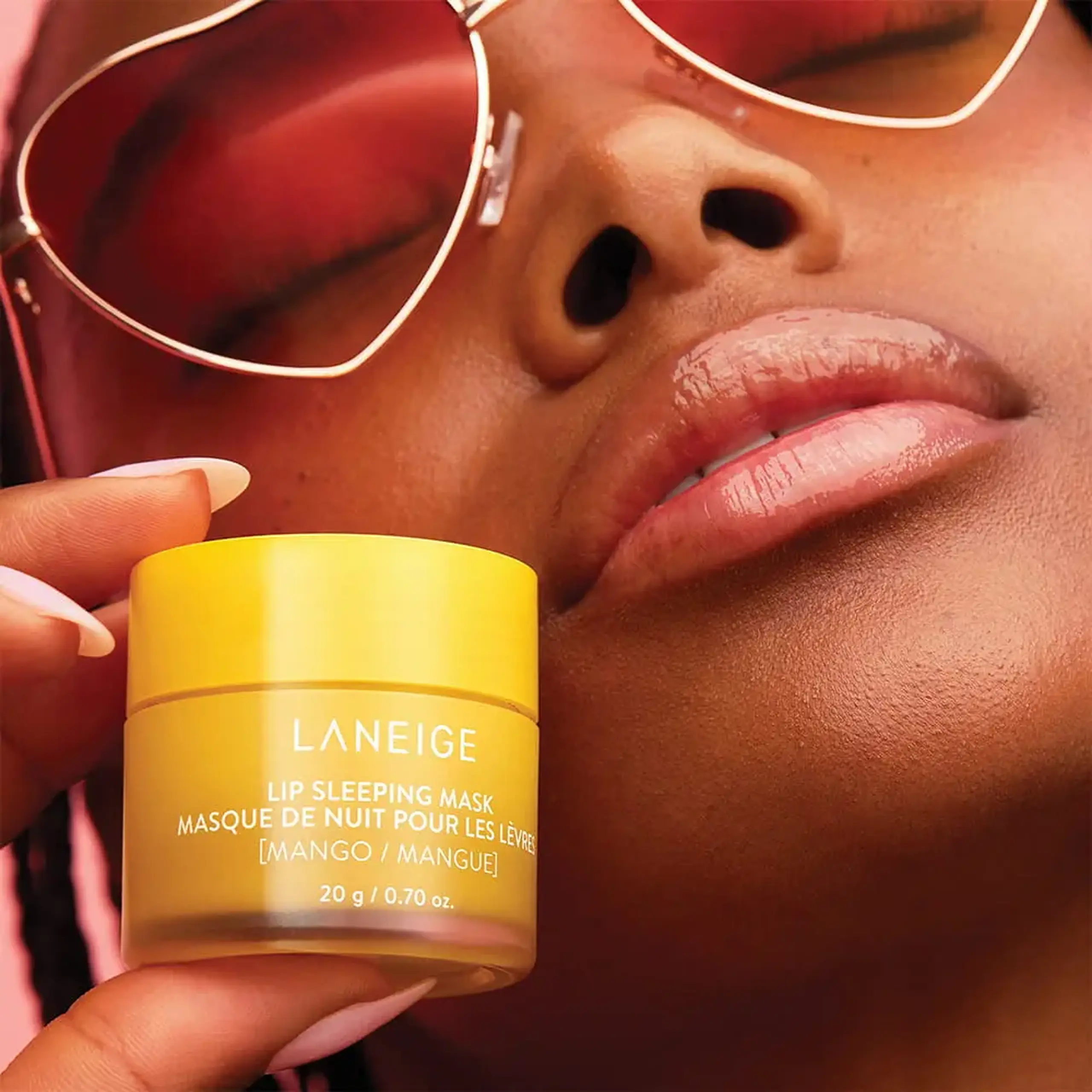 Mască de noapte pentru buze LANEIGE Lip Sleeping Mask EX_Mango 20 g