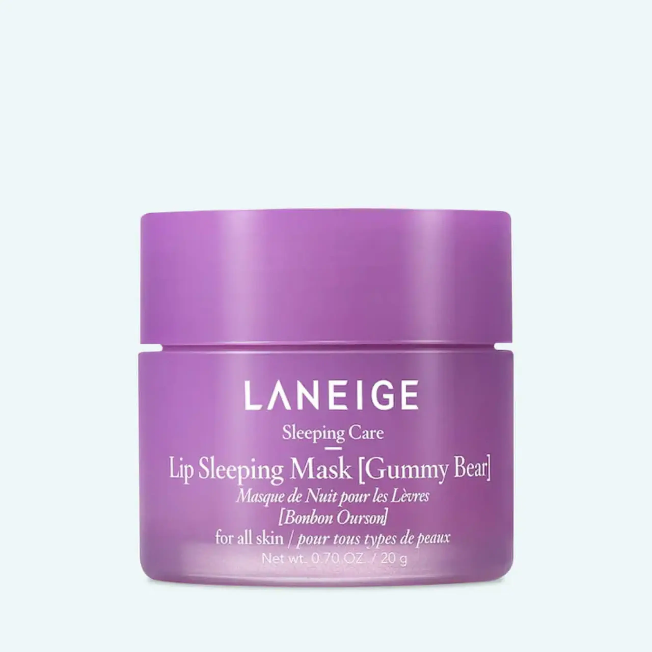 Mască de noapte intens hidratantă pentru buze LANEIGE Lip Sleeping Mask EX_Gummy Bear 20 g