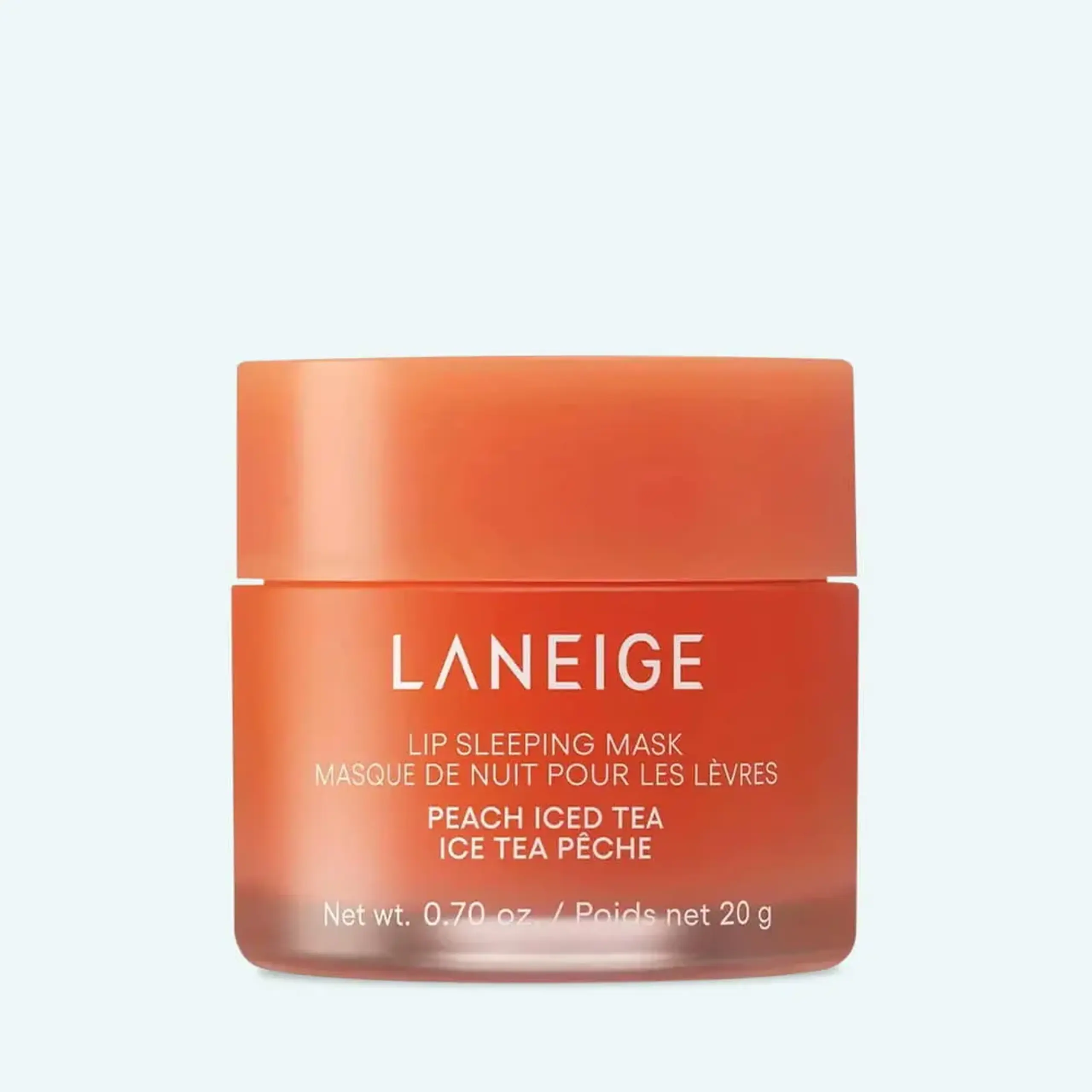 Mască de noapte intens hidratantă pentru buze LANEIGE Lip Sleeping Mask EX_Peach Ice Tee 20 g