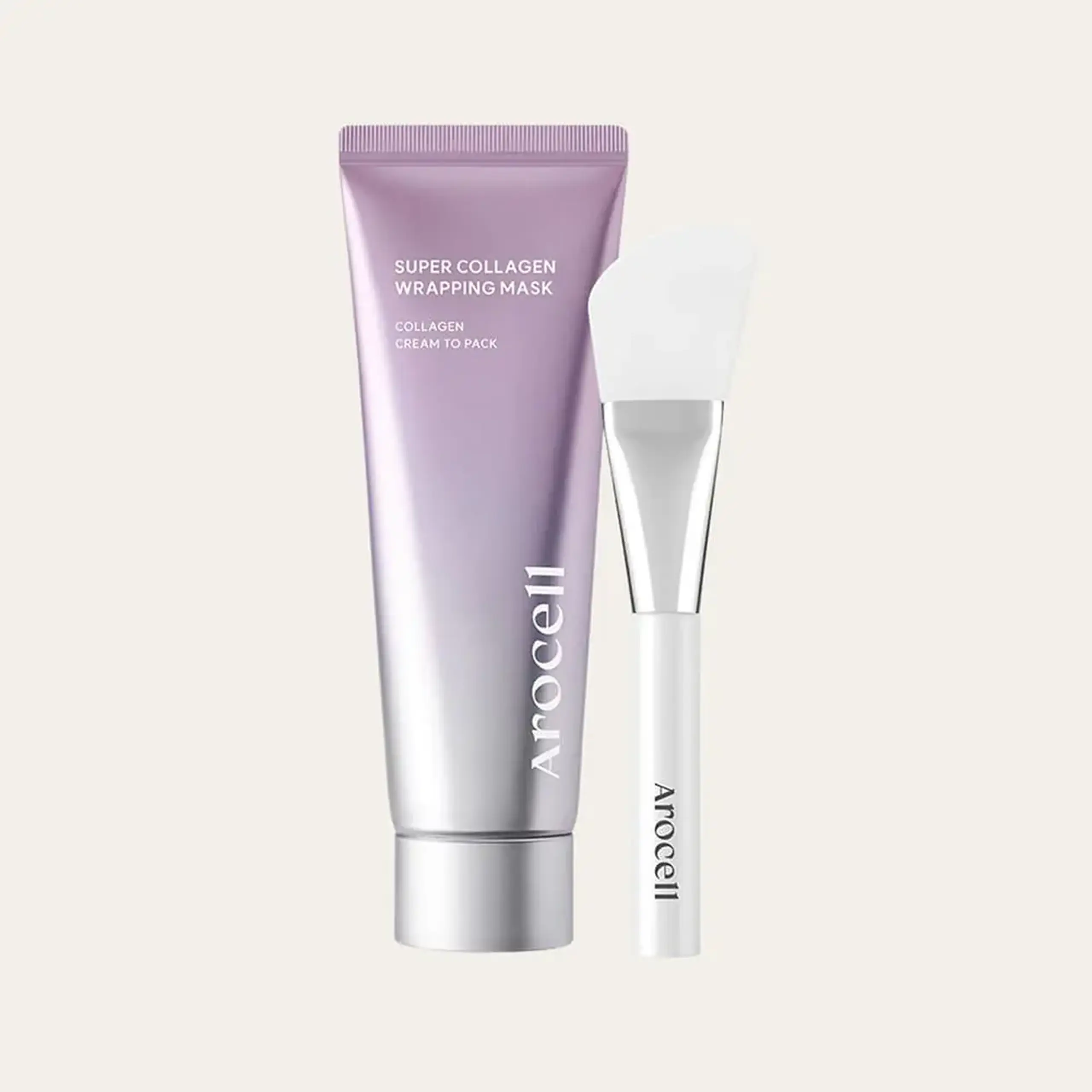Mască cu colagen pentru hidratare intensă Arocell Super Collagen Wrapping Mask 80 ml