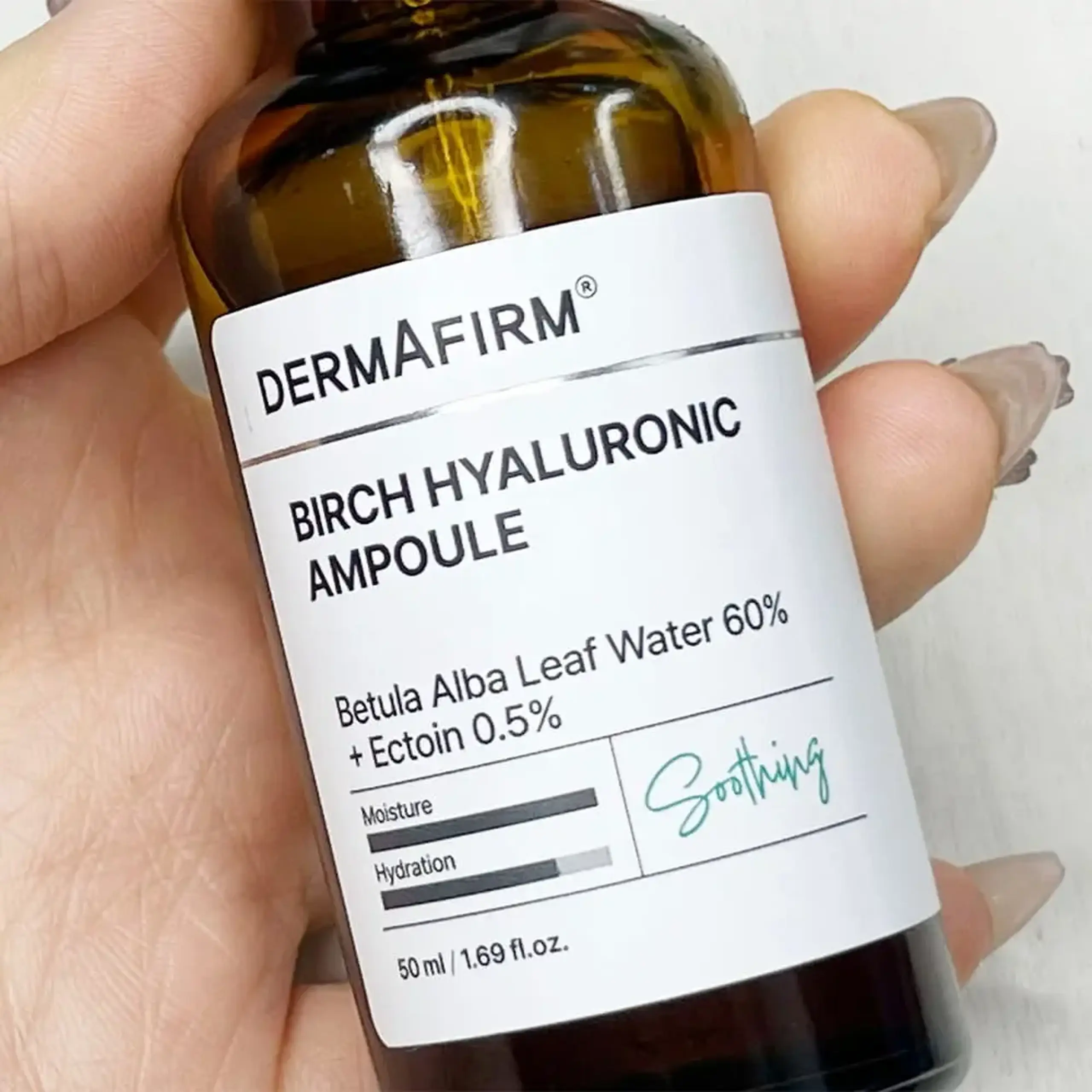 Ampulă hidratantă și revitalizantă DERMAFIRM Birch Hyal Ampoule