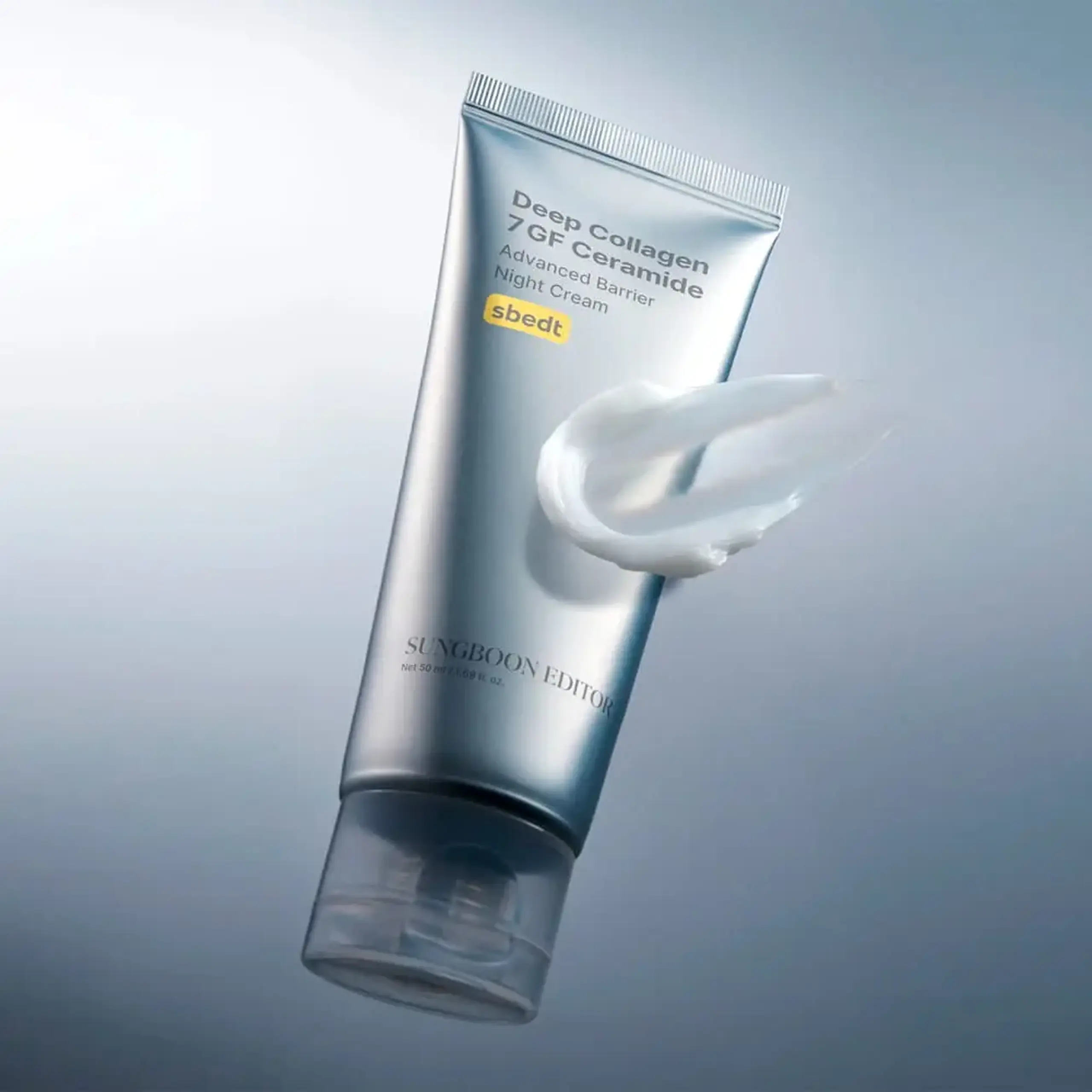 Cremă de noapte nutritivă Sungboon Editor Deep Collagen 7GF Ceramide Advanced Barrier Night Cream 50ml