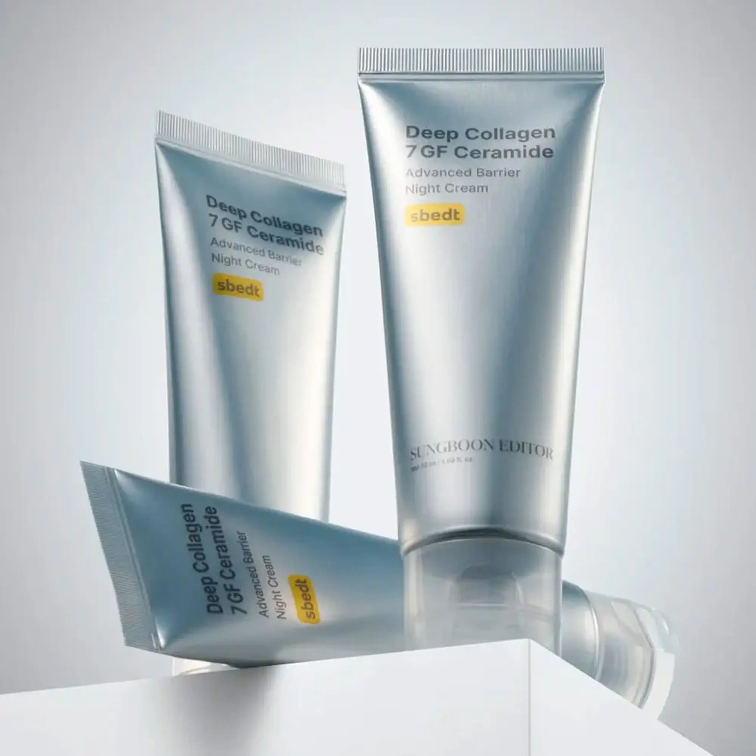 Cremă de noapte nutritivă Sungboon Editor Deep Collagen 7GF Ceramide Advanced Barrier Night Cream 50ml