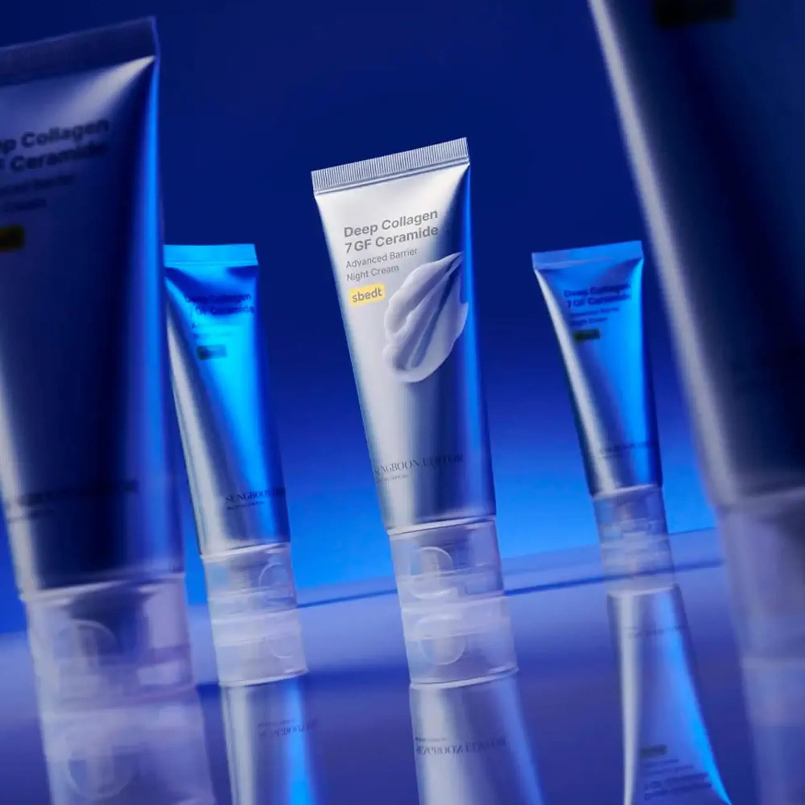 Cremă de noapte nutritivă Sungboon Editor Deep Collagen 7GF Ceramide Advanced Barrier Night Cream 50ml