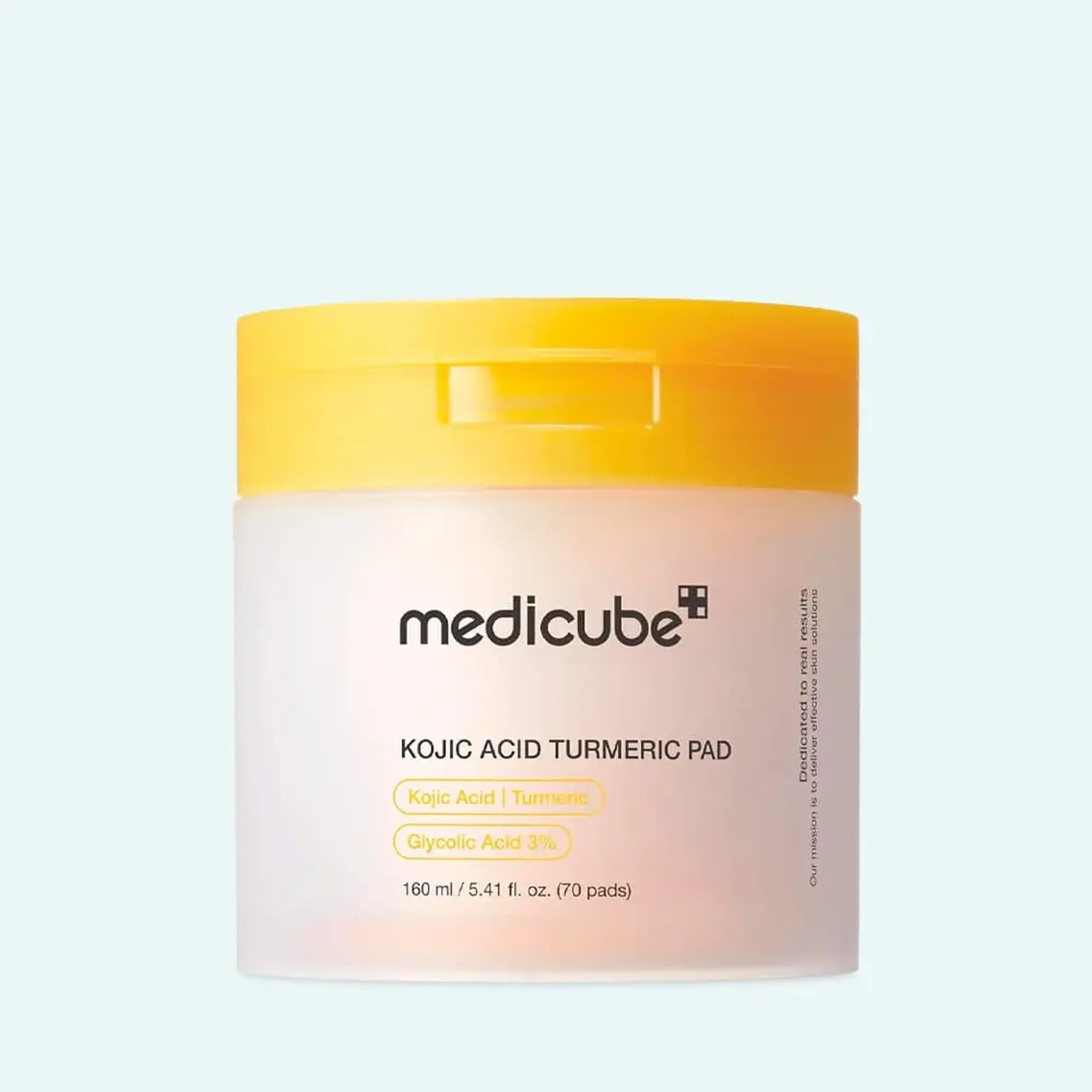 Discuri exfoliante iluminante cu Acid Kojic Medicube Kojic Acid Turmeric Pad 70 pcs