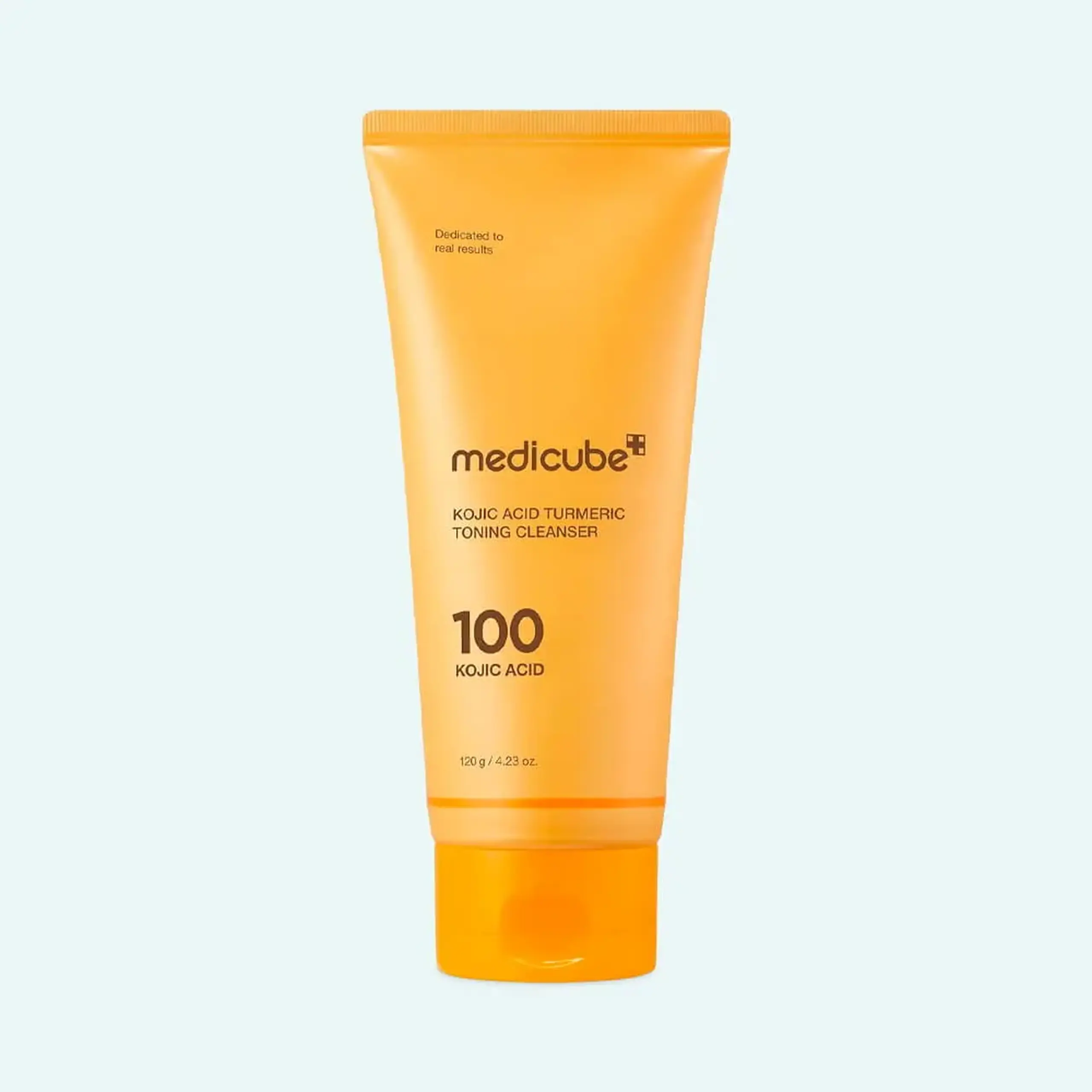 Spumă pentru curățarea tenului cu Acid Kojic Medicube Kojic Acid Turmeric Toning Cleanser 120 g