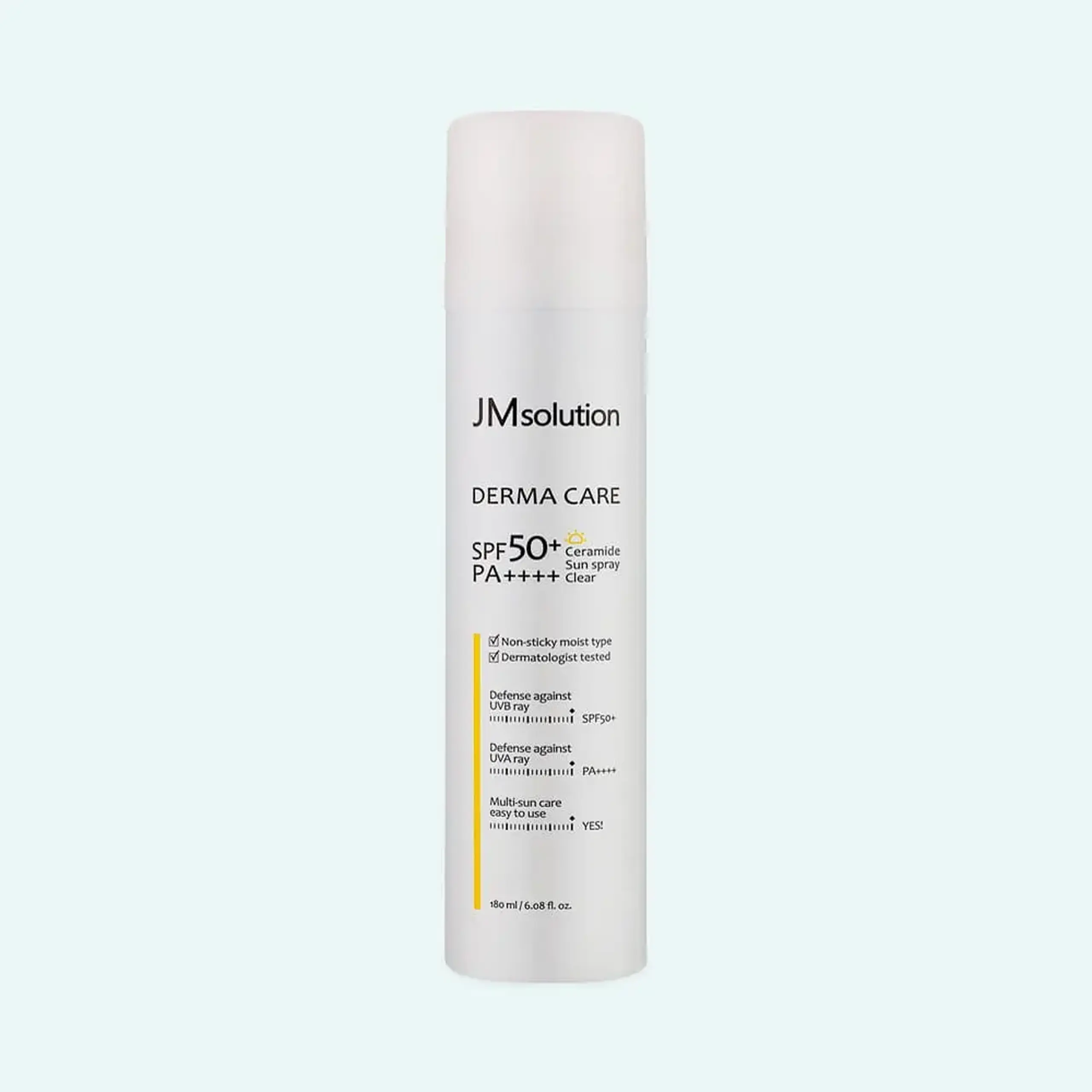 Spray protecție solară JMSOLUTION Derma Care Ceramide Sun Spray Clear 180ml