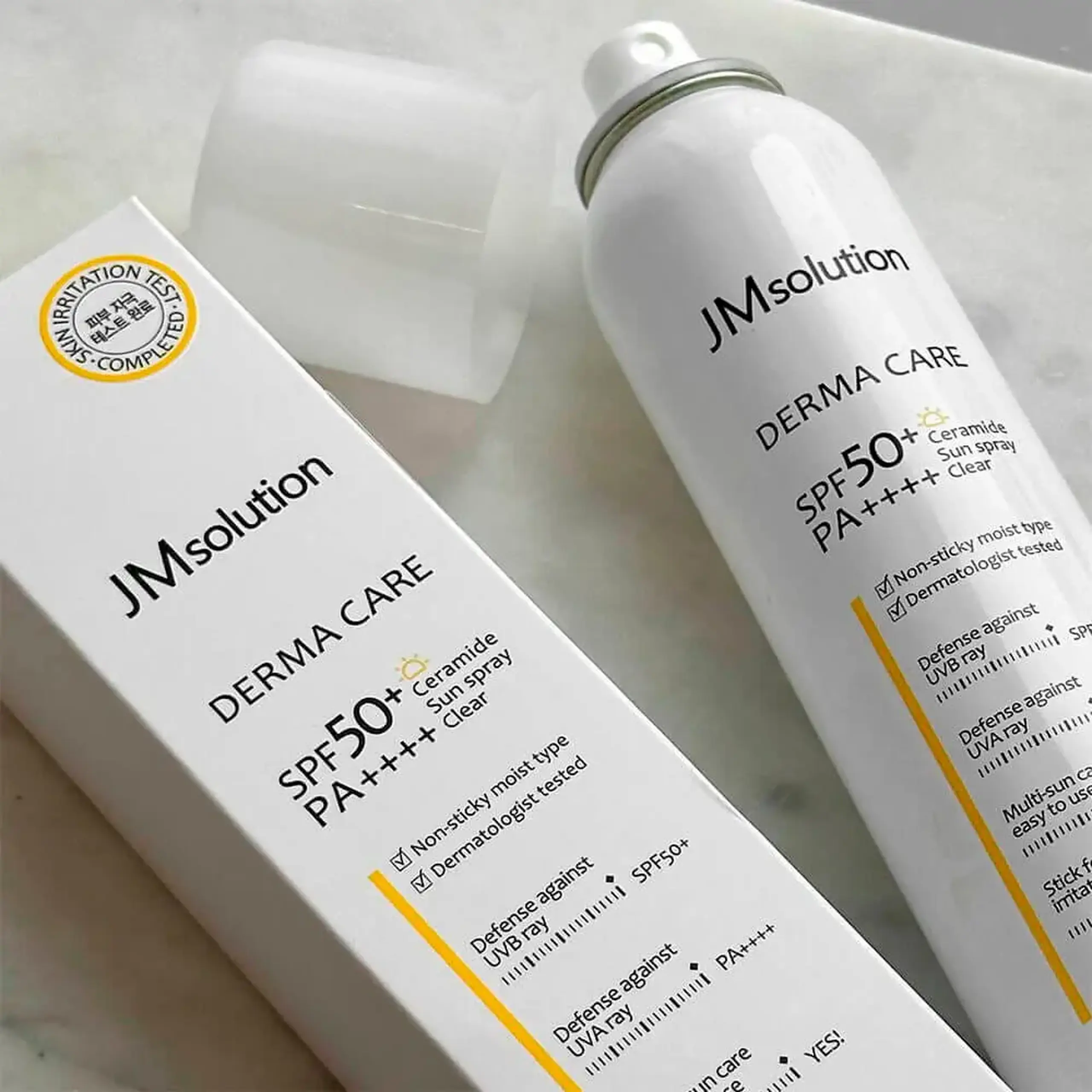 Spray protecție solară JMSOLUTION Derma Care Ceramide Sun Spray Clear 180ml