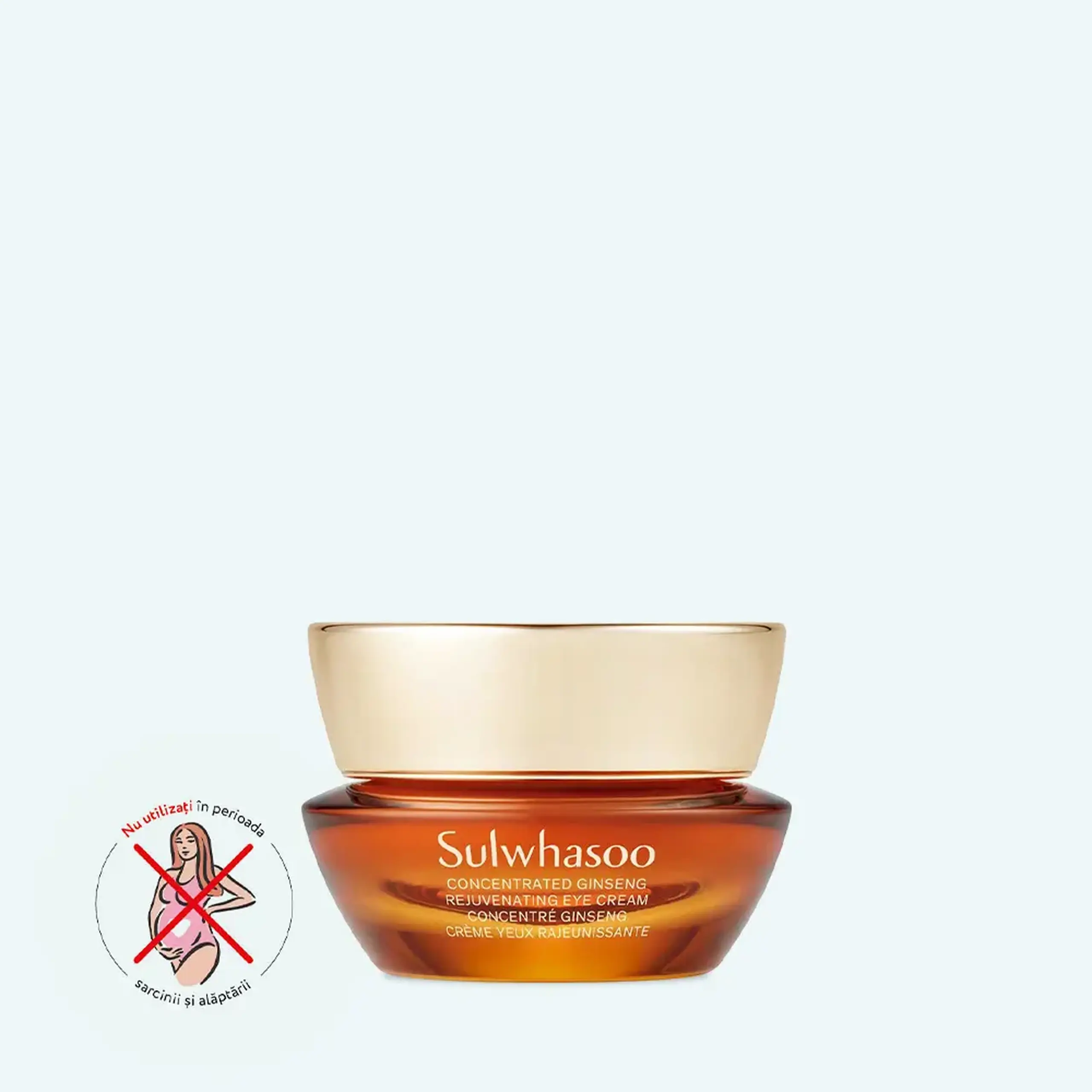 Crema pentru ochi premium Sulwhasoo Concentrated Ginseng Rejuvenating Eye Cream 15 ml