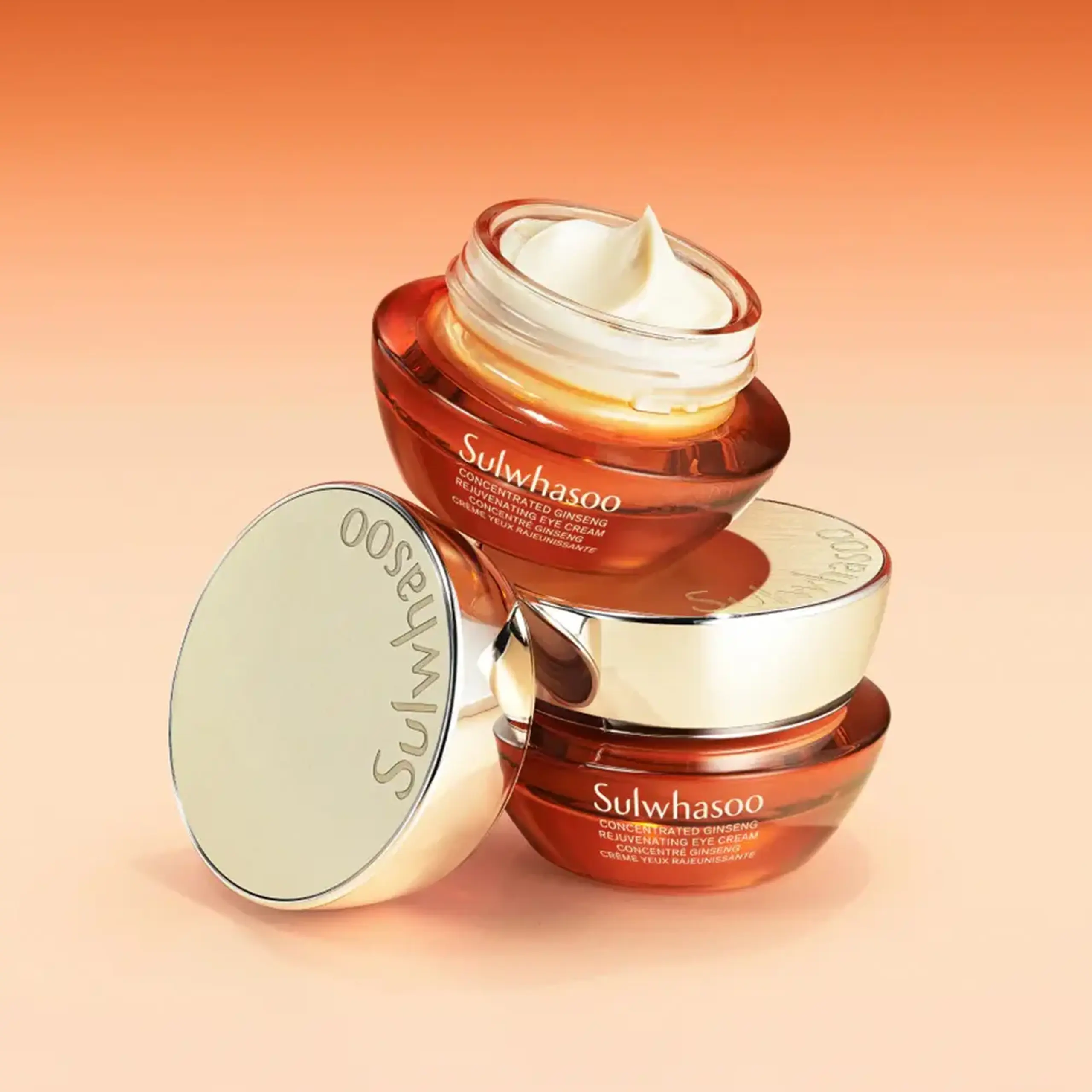 Crema pentru ochi premium Sulwhasoo Concentrated Ginseng Rejuvenating Eye Cream 15 ml