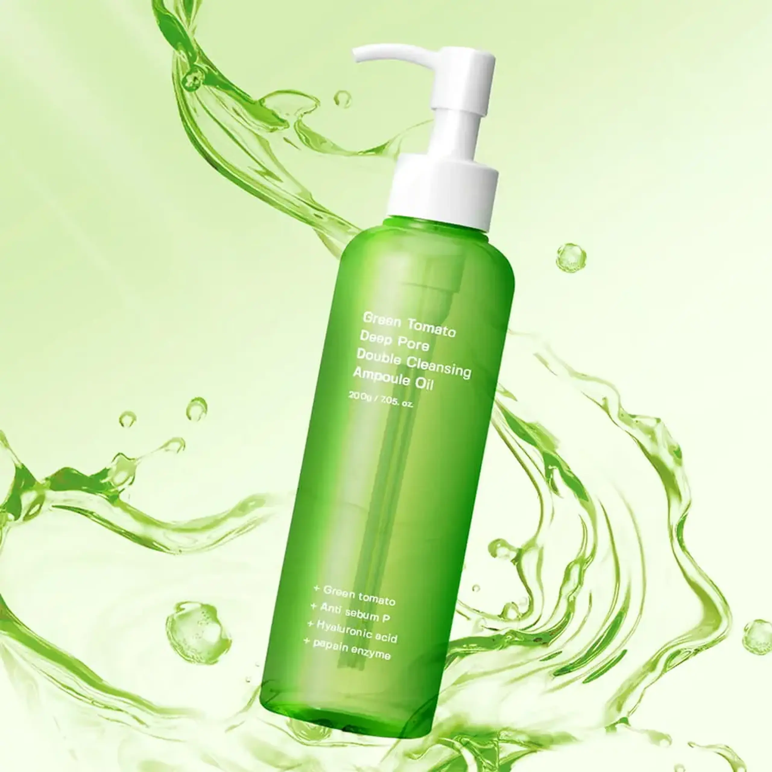 Ulei hidrofil Sungboon Editor Green Tomato Deep Pore Double Cleansing Ampoule Oil