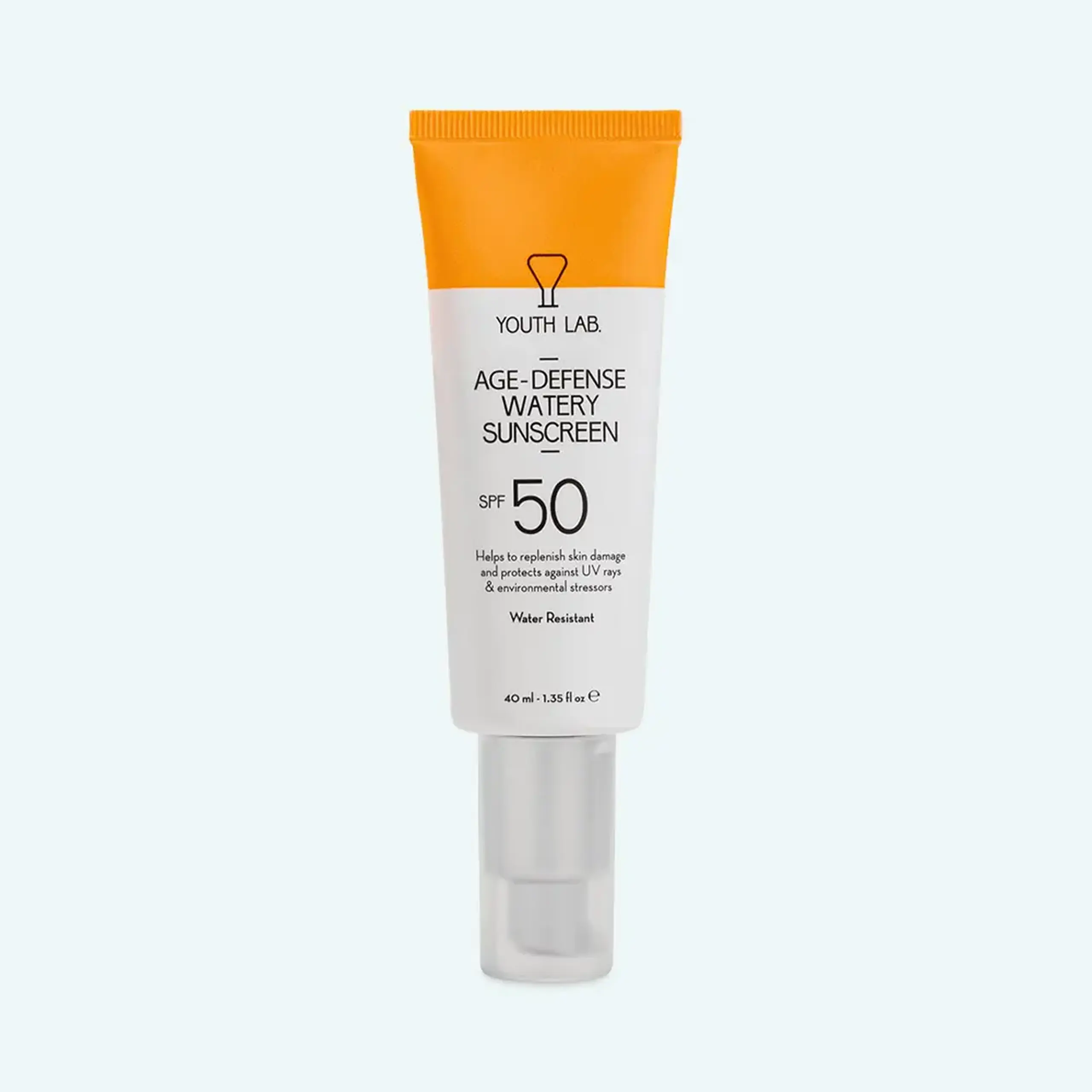 Cremă cu protecție solară YOUTH LAB Age-Defense Watery Sunscreen SPF50, 40 ml