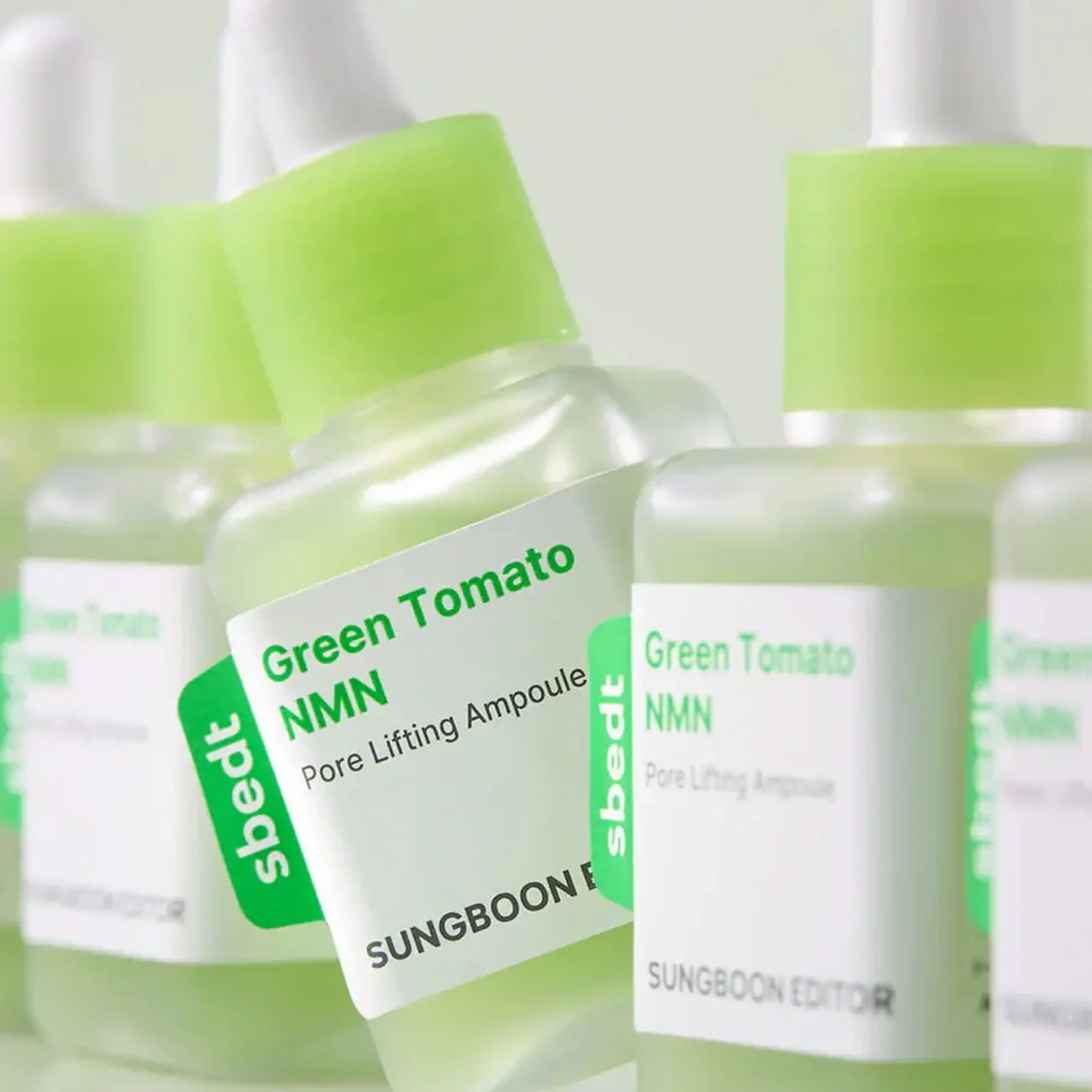 Fiolă concentrată pentru îngrijirea porilor Sungbooneditor Green Tomato NMN Pore Minimizing Ampoule 40 ml