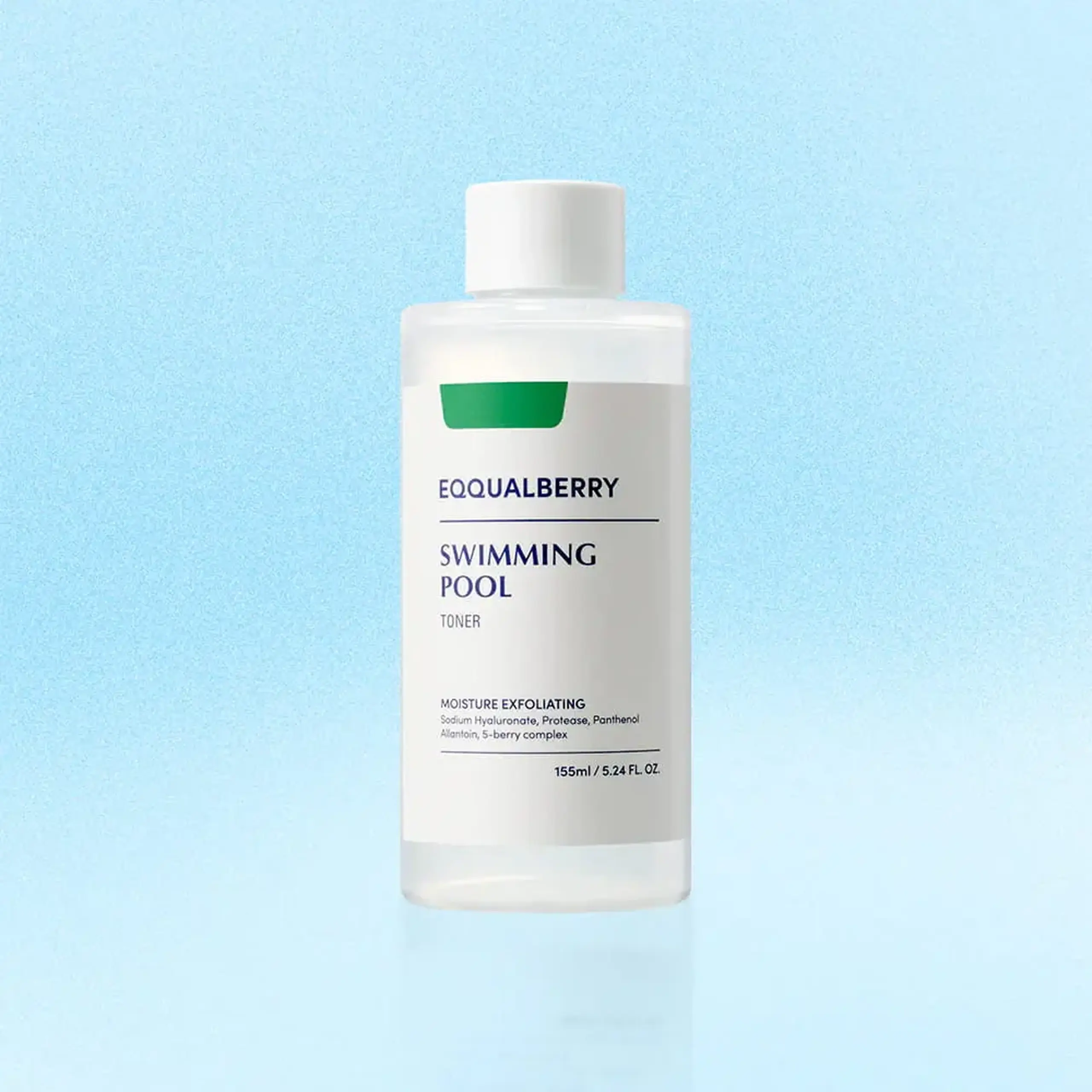Toner hidratant și exfoliant delicat EQQUALBERRY SWIMMING POOL TONER 155ml