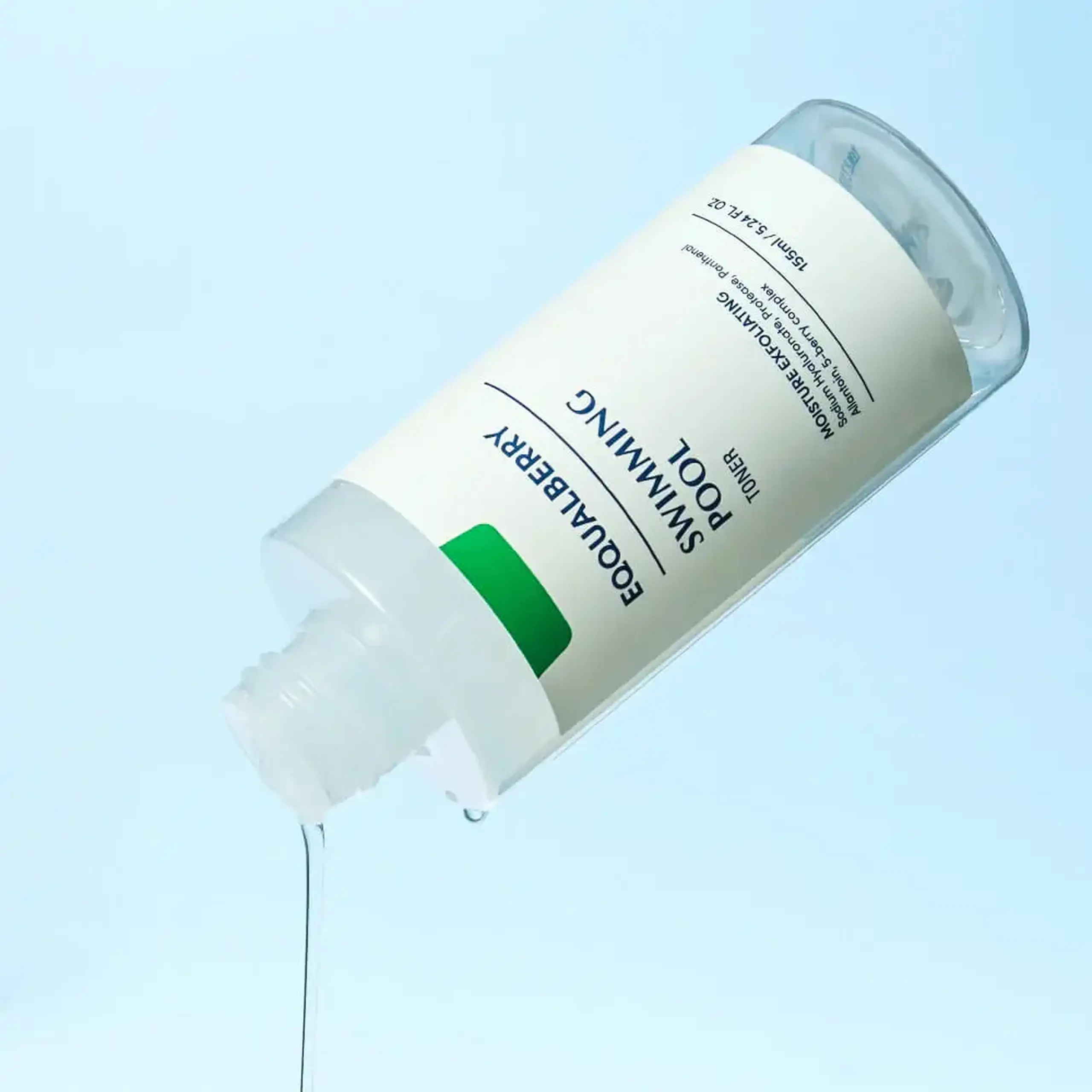Toner hidratant și exfoliant delicat EQQUALBERRY SWIMMING POOL TONER 155ml