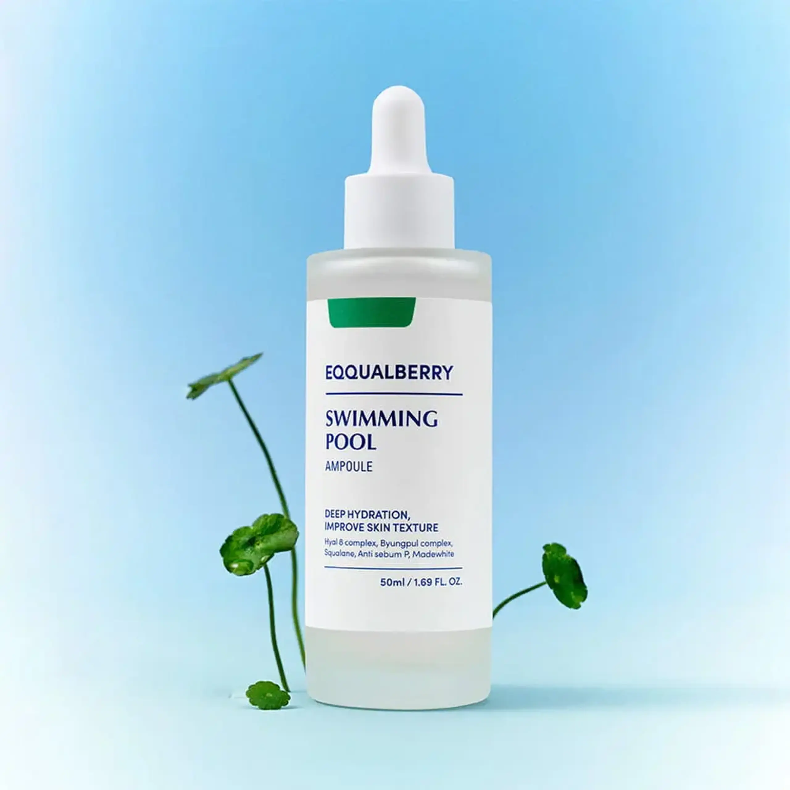 Ampulă hidratantă EQQUALBERRY SWIMMING POOL AMPOULE 50ml
