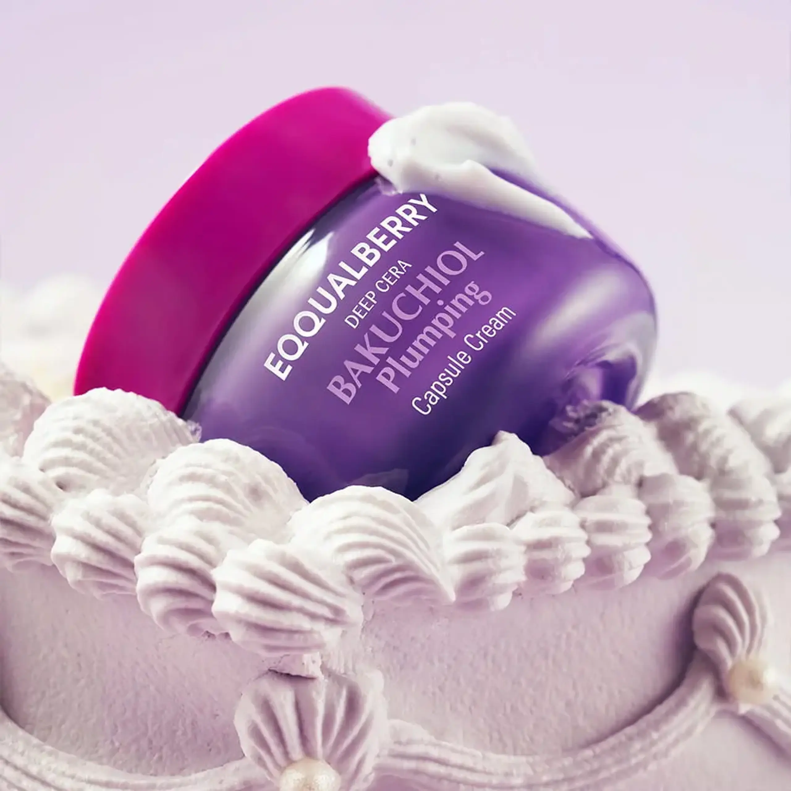 Cremă anti-age EQQUALBERRY BAKUCHIOL PLUMPING CAPSULE CREAM 50ml