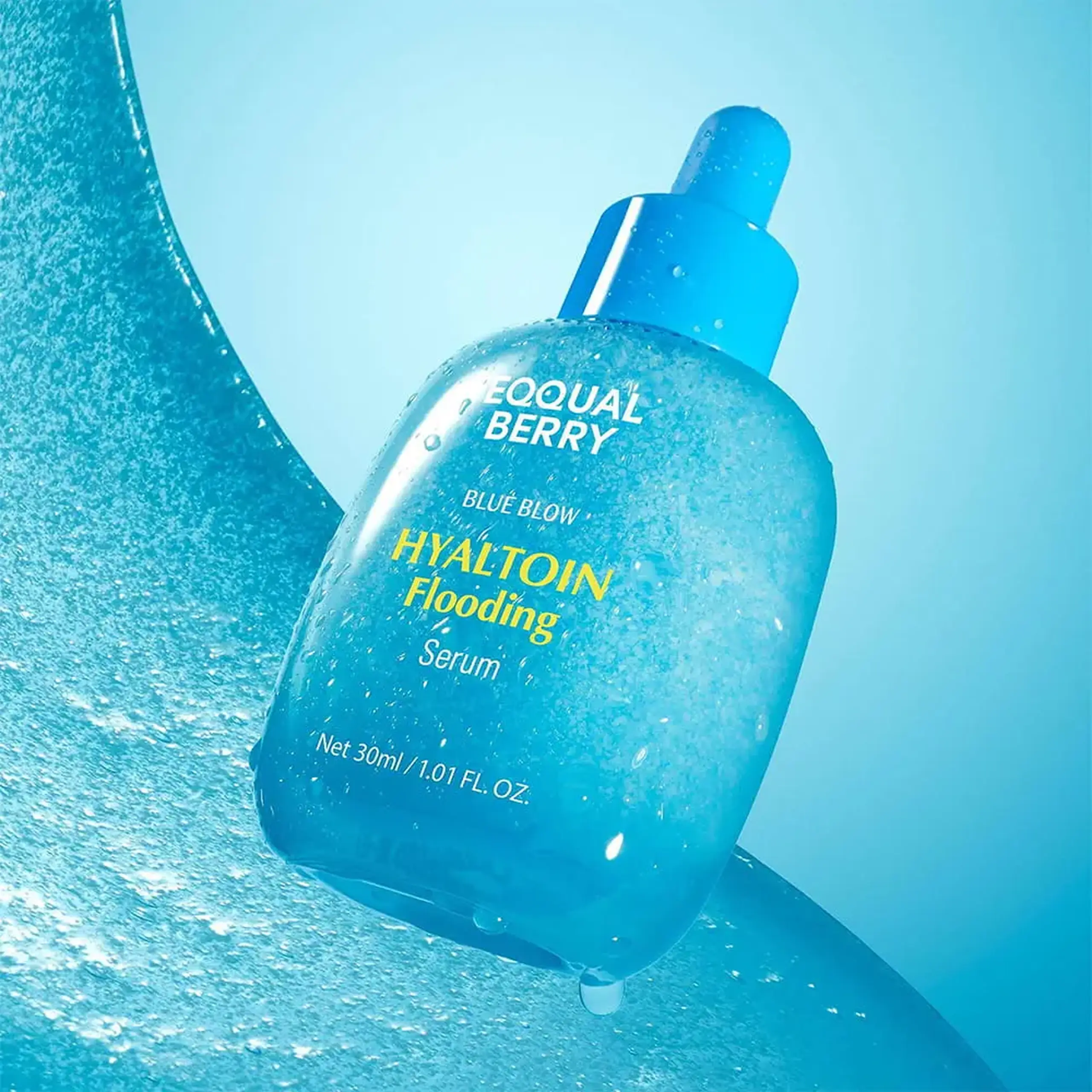 Ser intensiv hidratant și calmant EQQUALBERRY HYALTOIN FLOODING SERUM 30ml