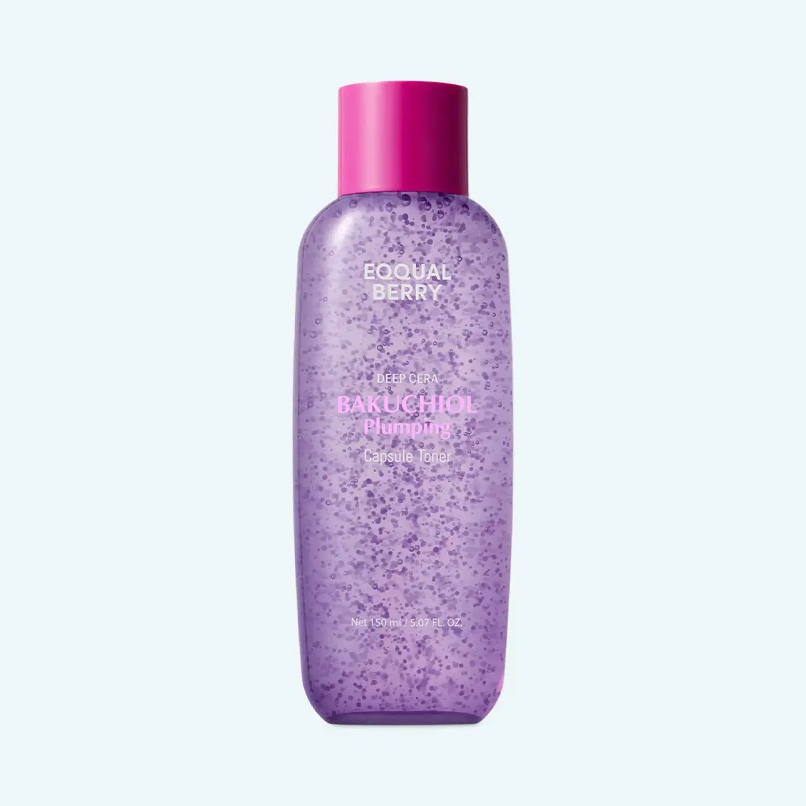 Toner hidratant și revitalizant EQQUALBERRY BAKUCHIOL PLUMPING CAPSULE TONER 150ml