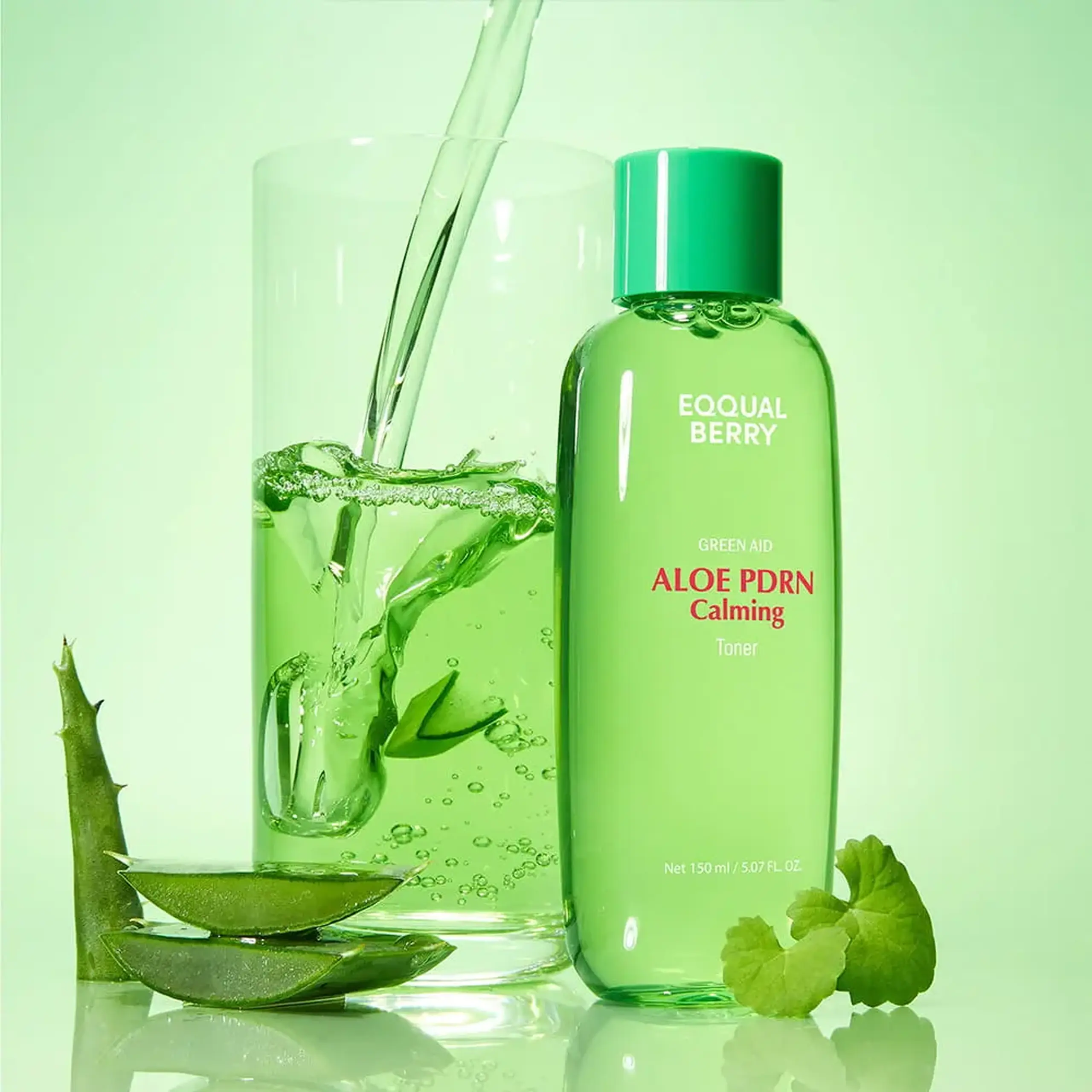 Toner calmant EQQUALBERRY Aloe PDRN Calming Toner 150ml