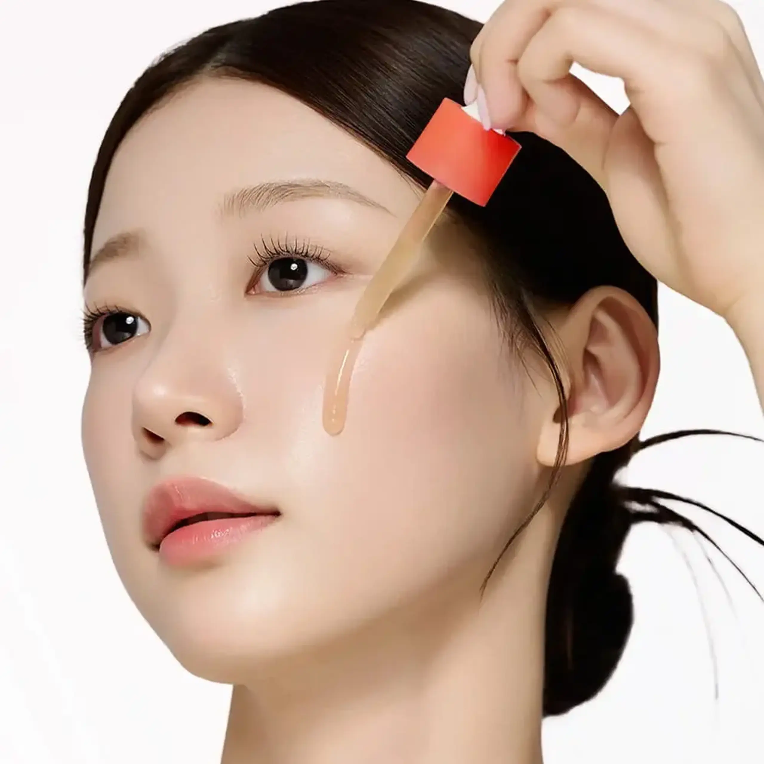 Fiola calmantă-iluminantă cu acizii BHA Sungboon Editor Red Heartleaf BHA-Lino Relief Ampoule 40 ml